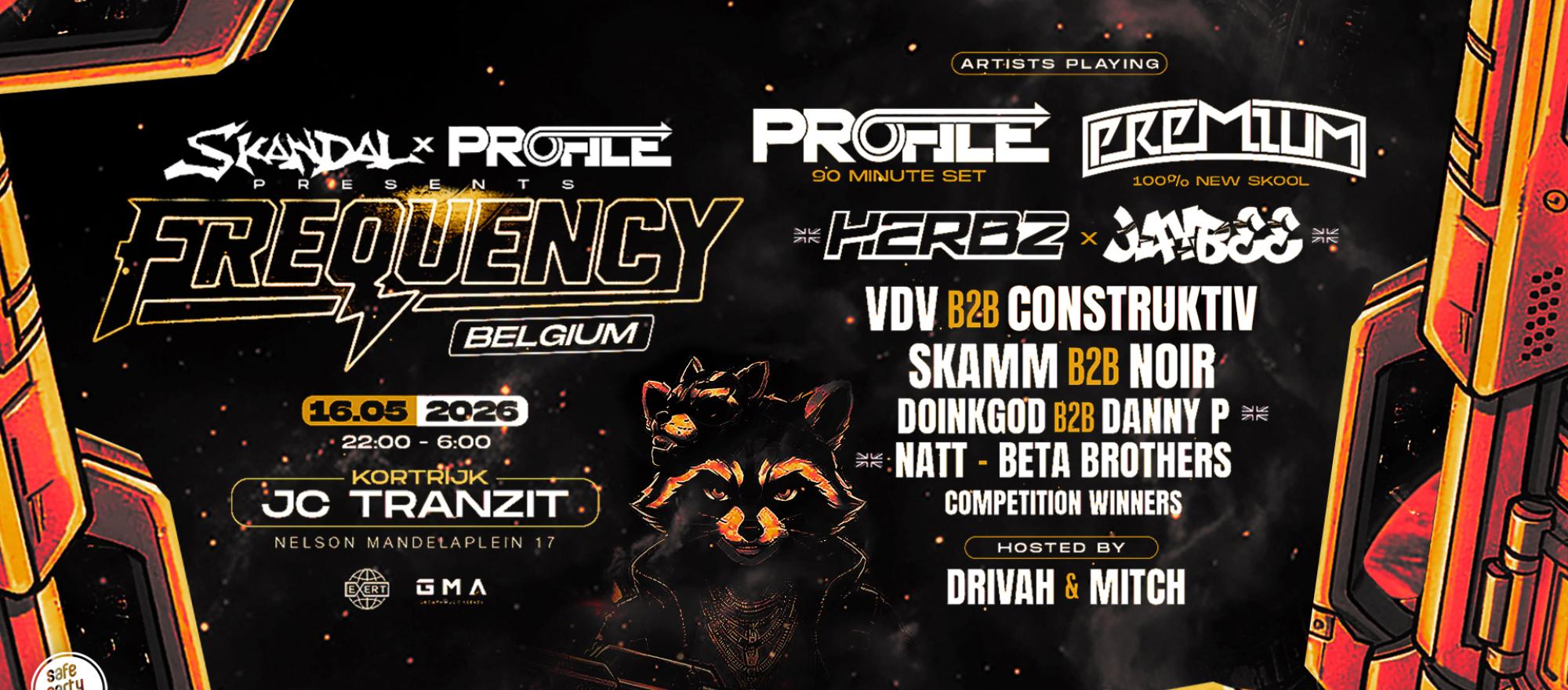 Skandal x Frequency banner