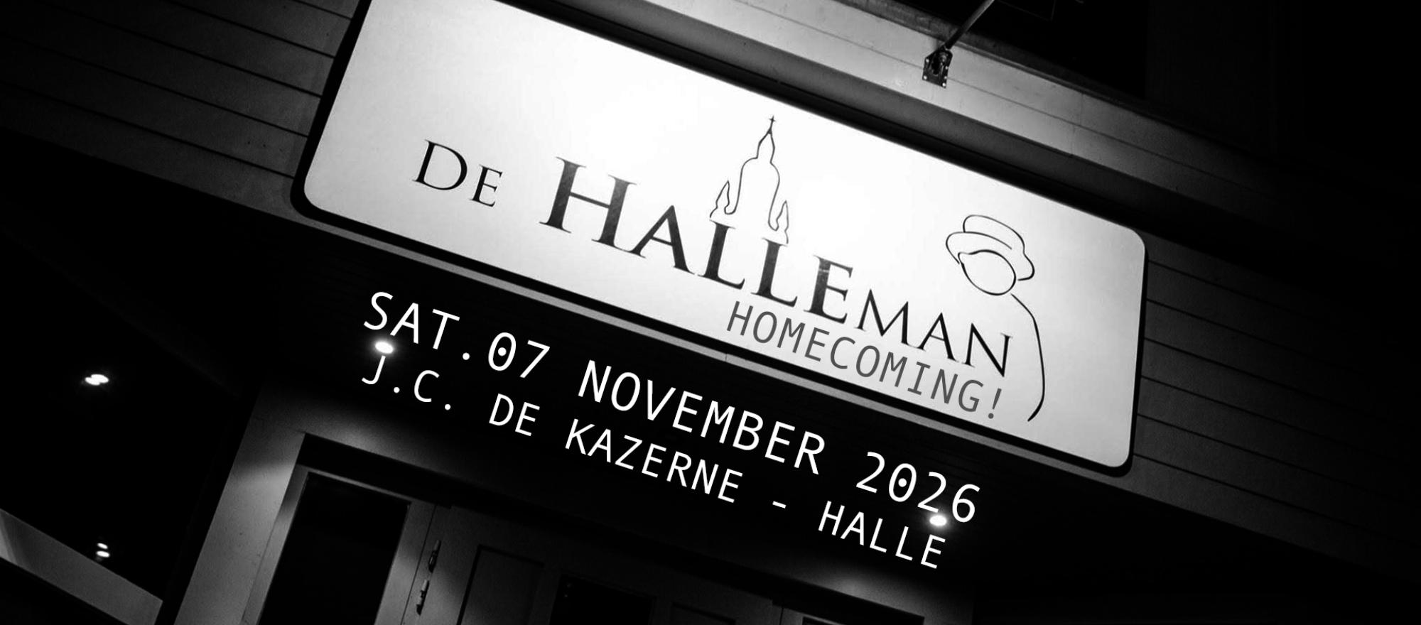 De Halleman - Homecoming! banner