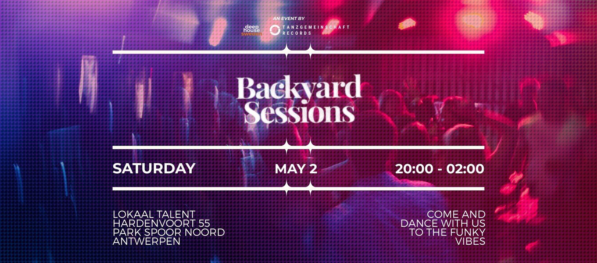 Backyard Sessions banner