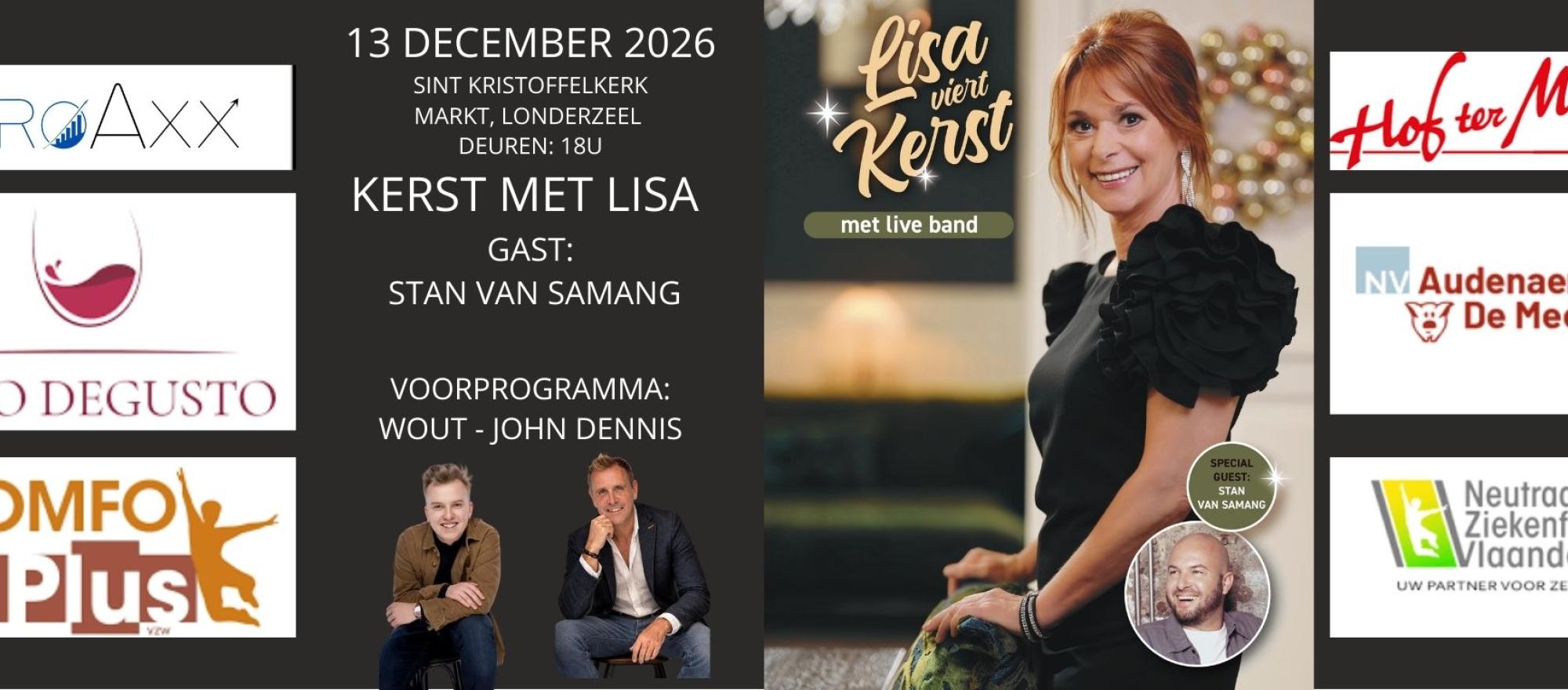 LISA DEL BO KERSTCONCERT banner