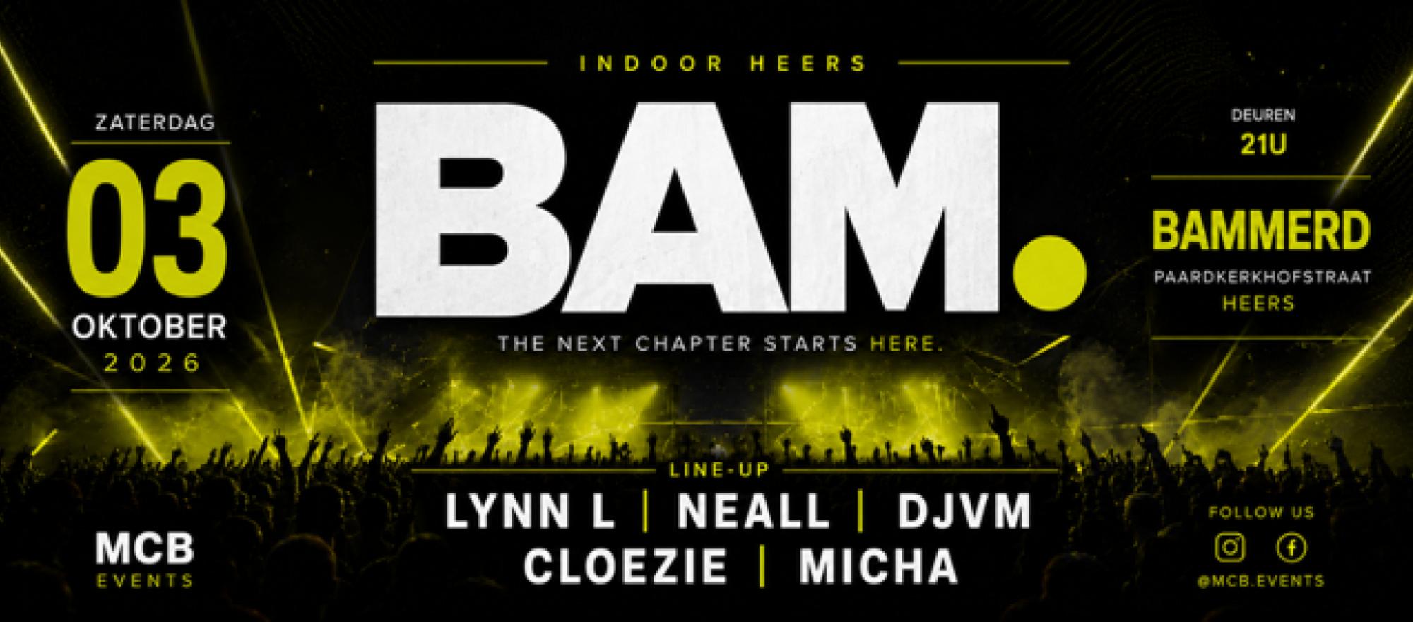 BAM. banner