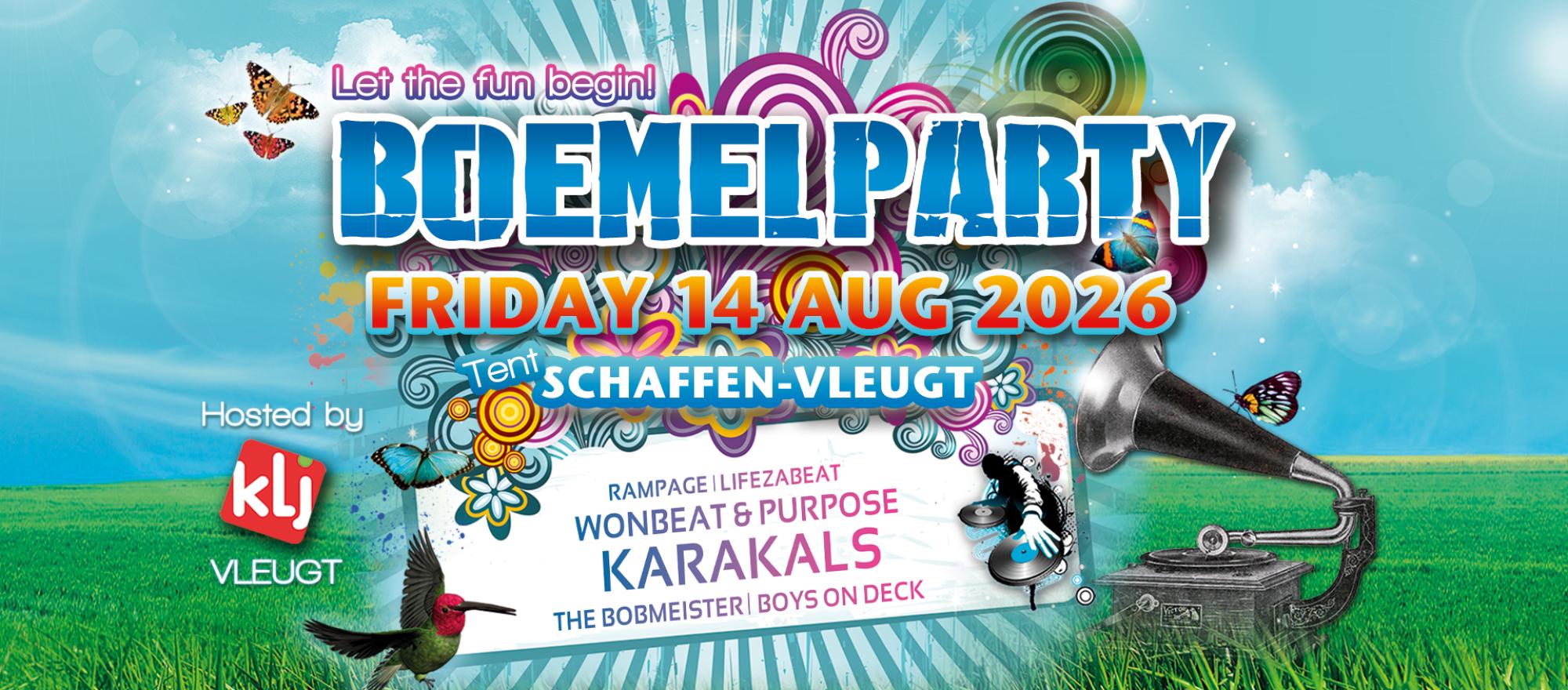 Boemelparty banner