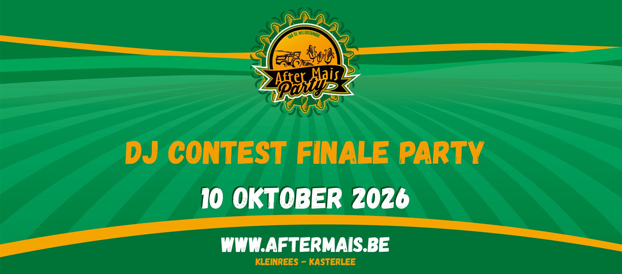 After Maïs DJ Contest Finale banner