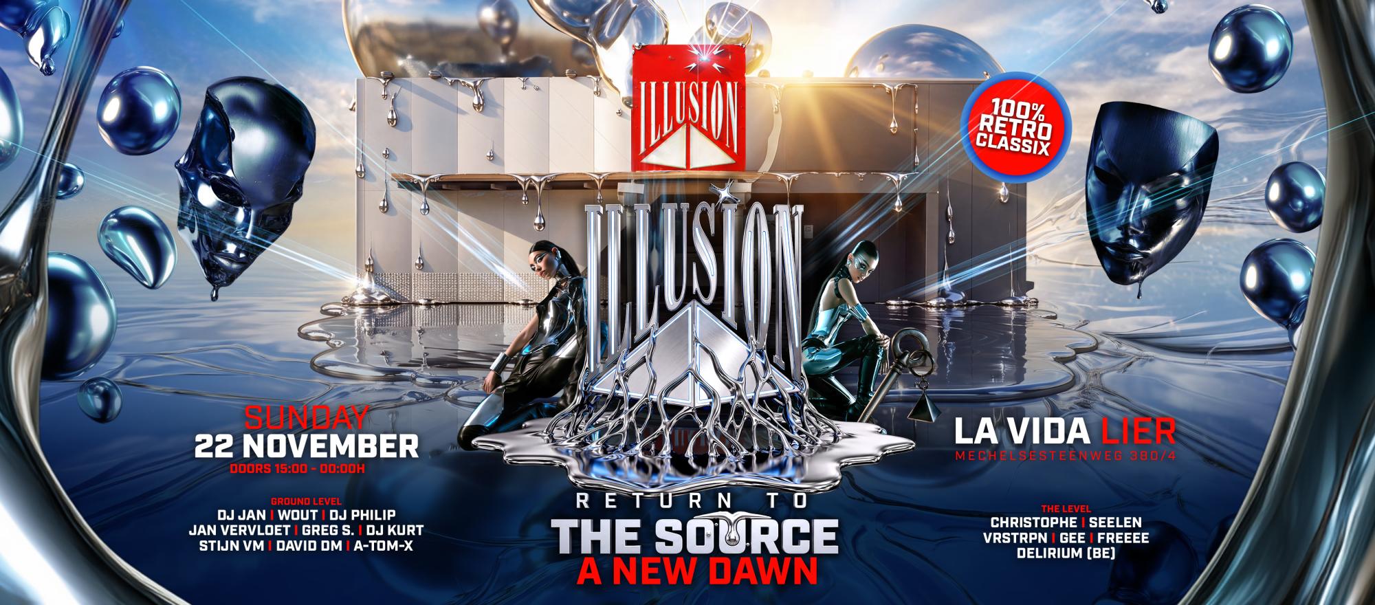 Illusion: Return to The Source - A New Dawn banner