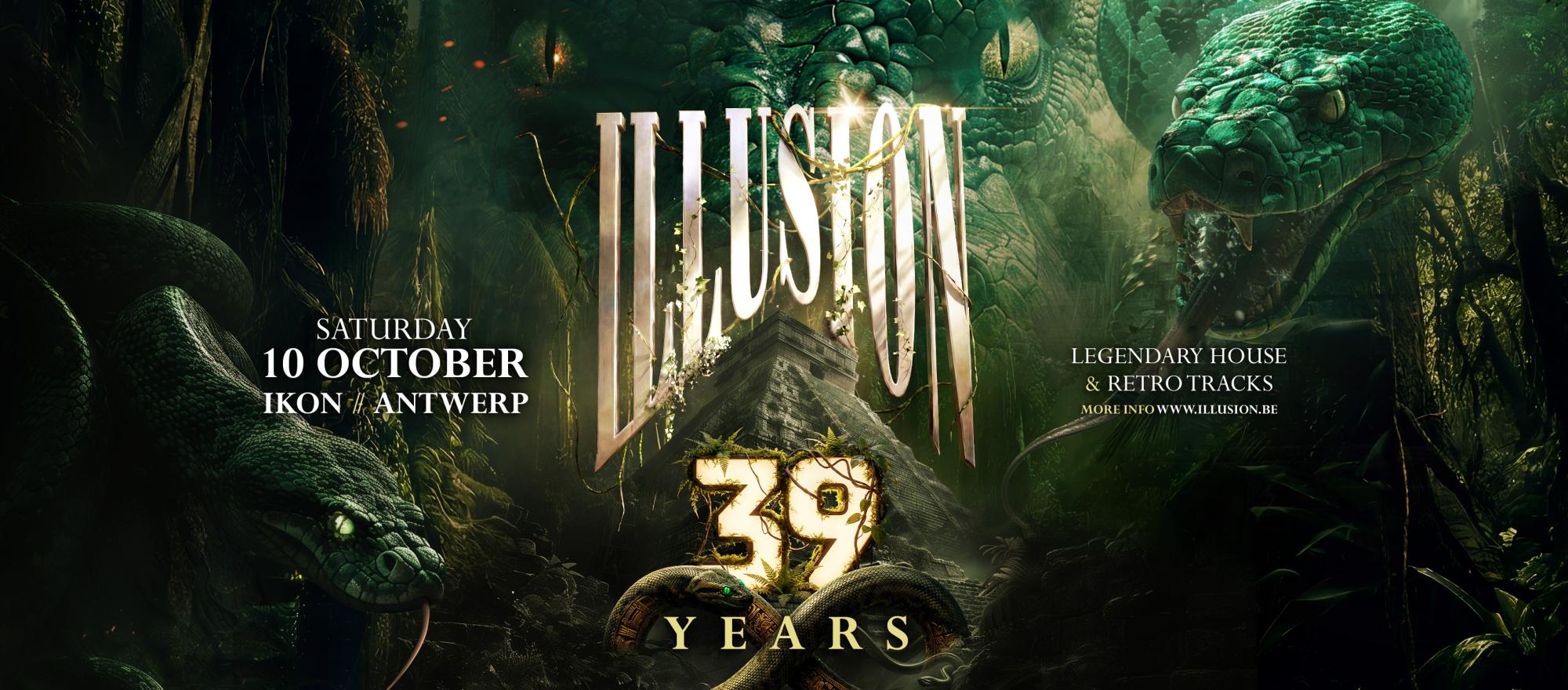 39 Years Illusion banner