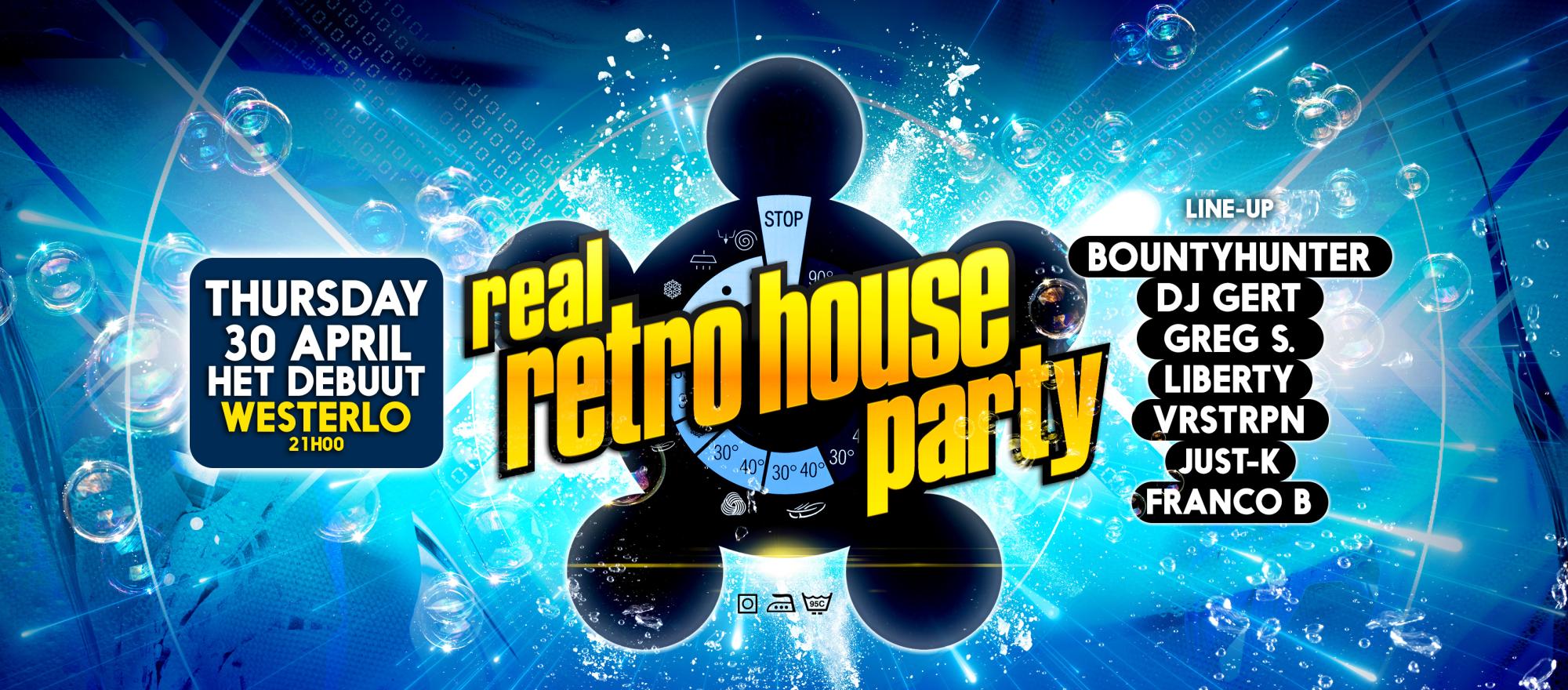 Real Retro House Party - Westerlo banner