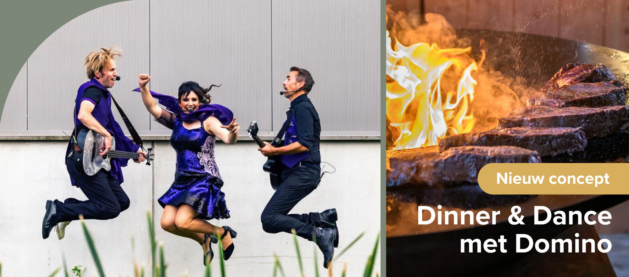 Dinner & Dance met Domino banner