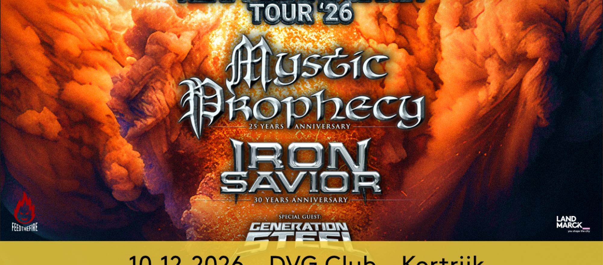 Heavy Metal Mania Tour '26 @ DVG Club, Kortrijk banner