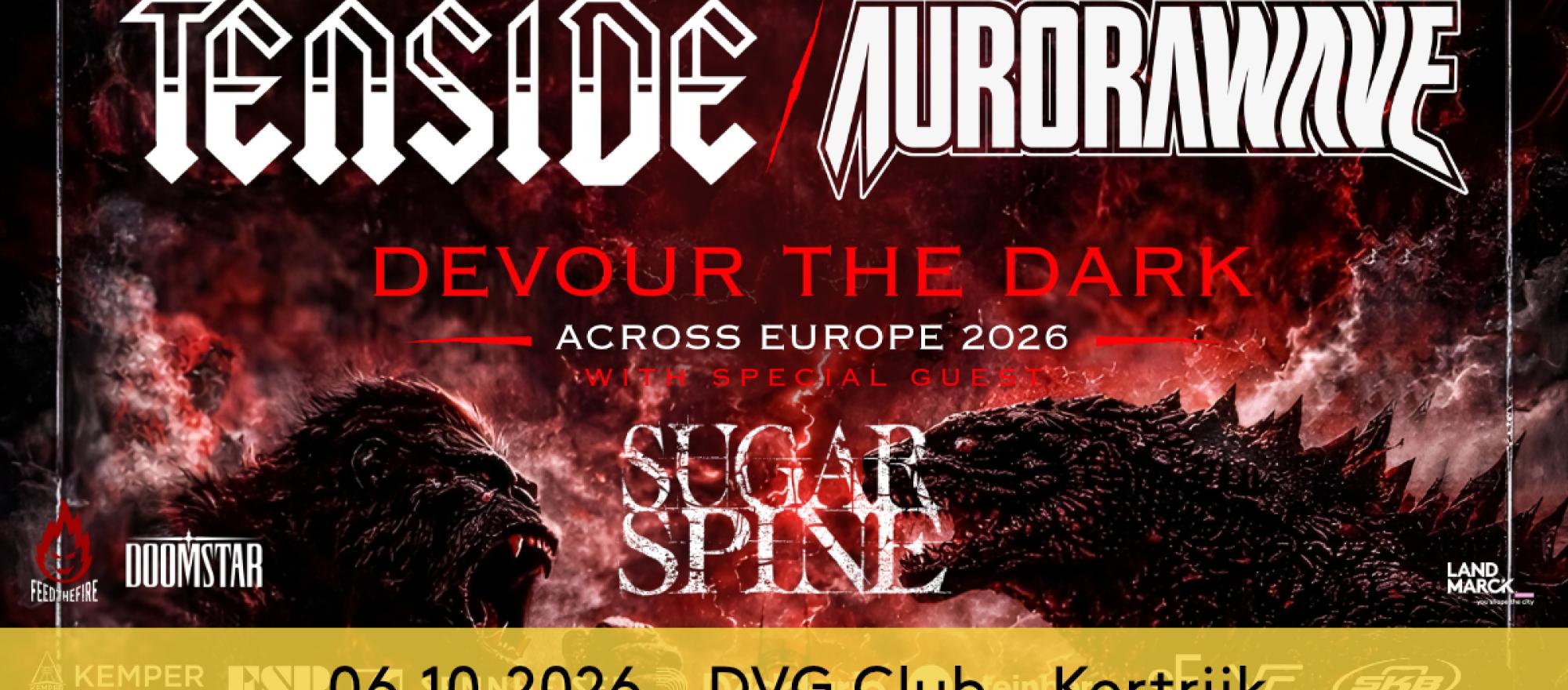 Tenside + Aurorawave + support @ DVG Club banner