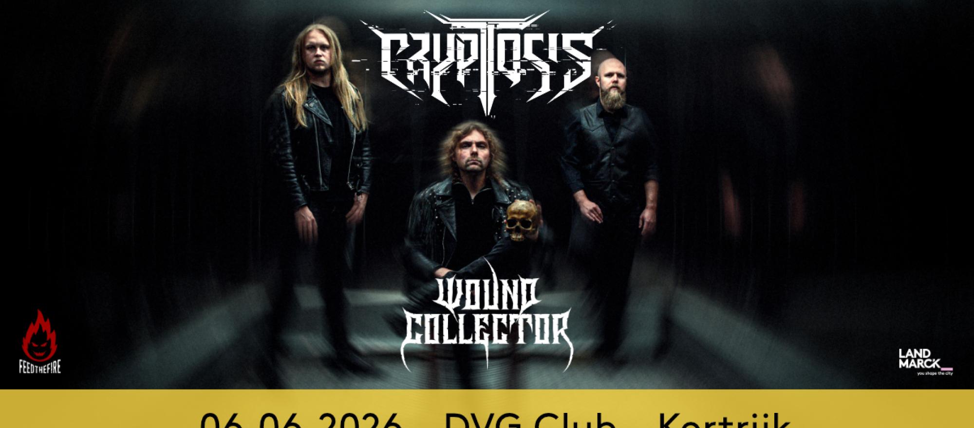 Cryptosis + Wound Collector @ DVG Club banner