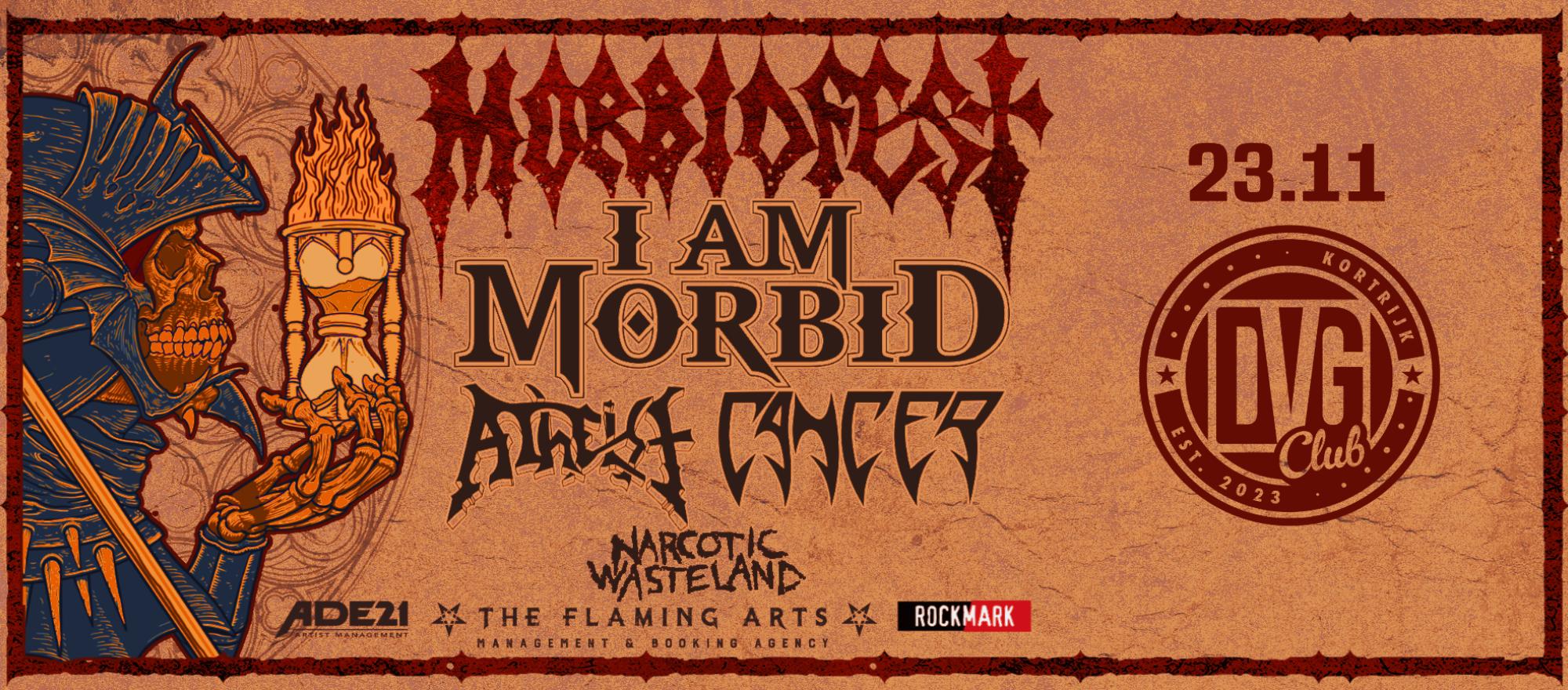 Morbidfest @ DVG Club, Kortrijk banner