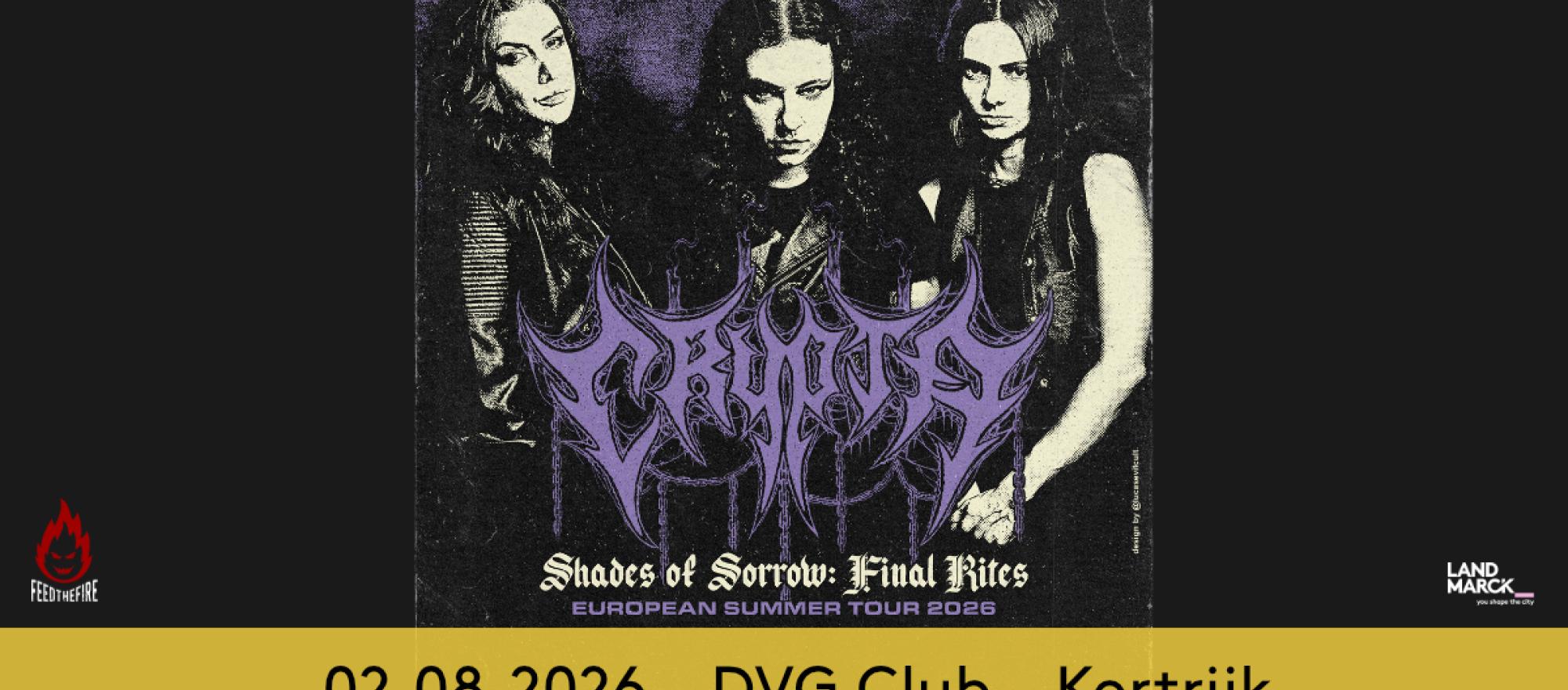 Crypta @ DVG Club, Kortrijk banner