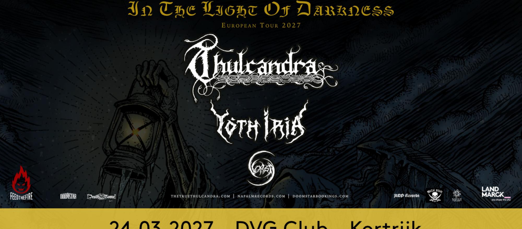 Thulcandra + Yoth Iria + Vorga @ DVG Club banner