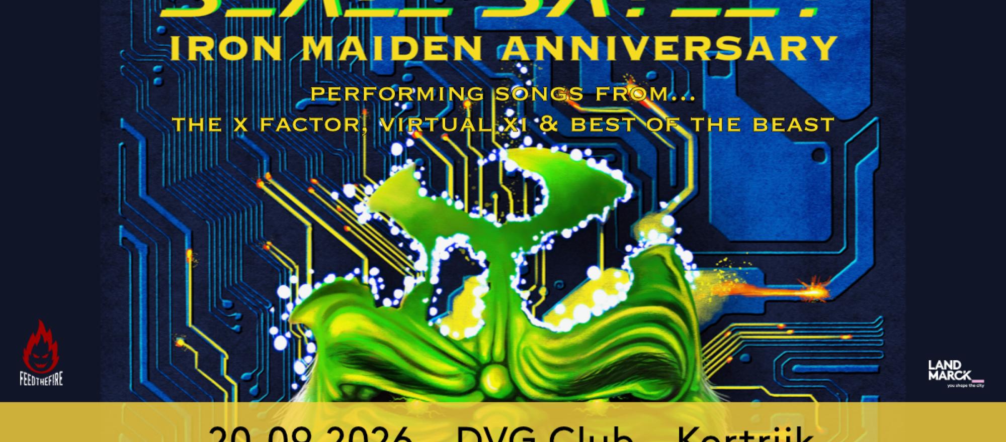 Blaze Bayley ‘Iron Maiden Anniversary’ @ DVG Club banner