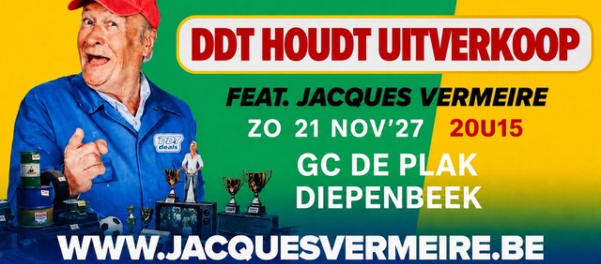 DDT houdt uitverkoop (feat. Jacques Vermeire) banner