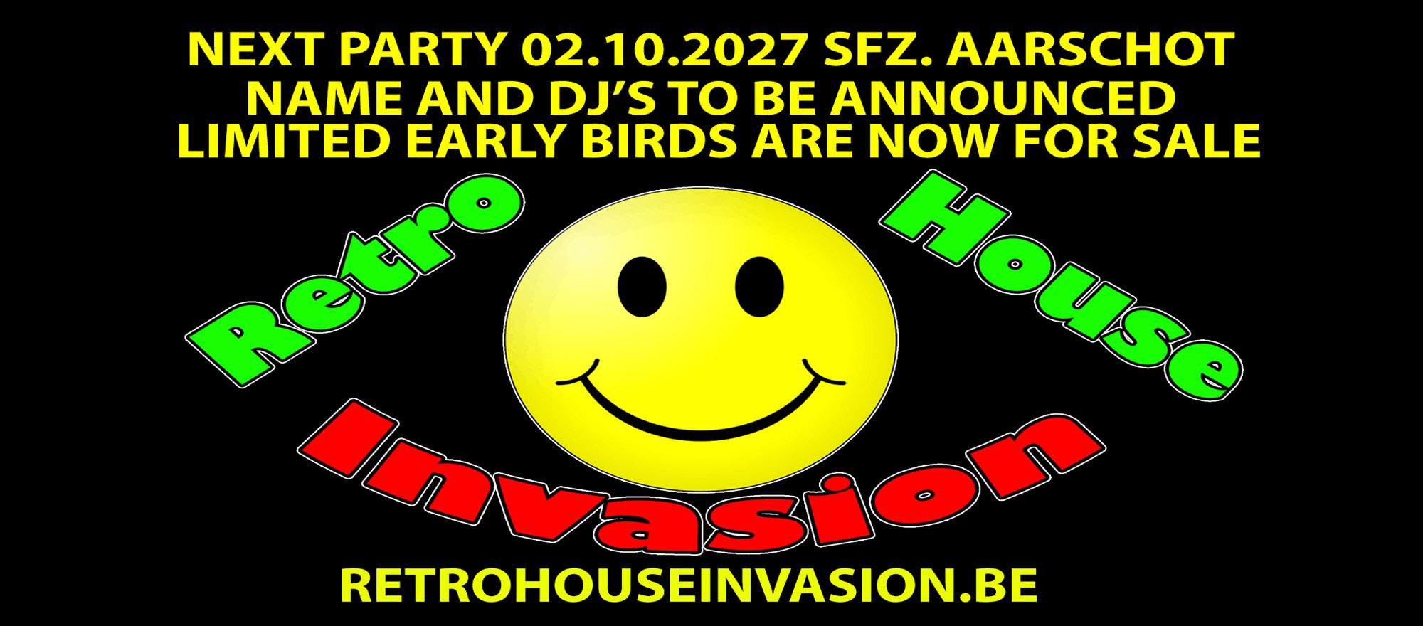 Retro House Invasion banner