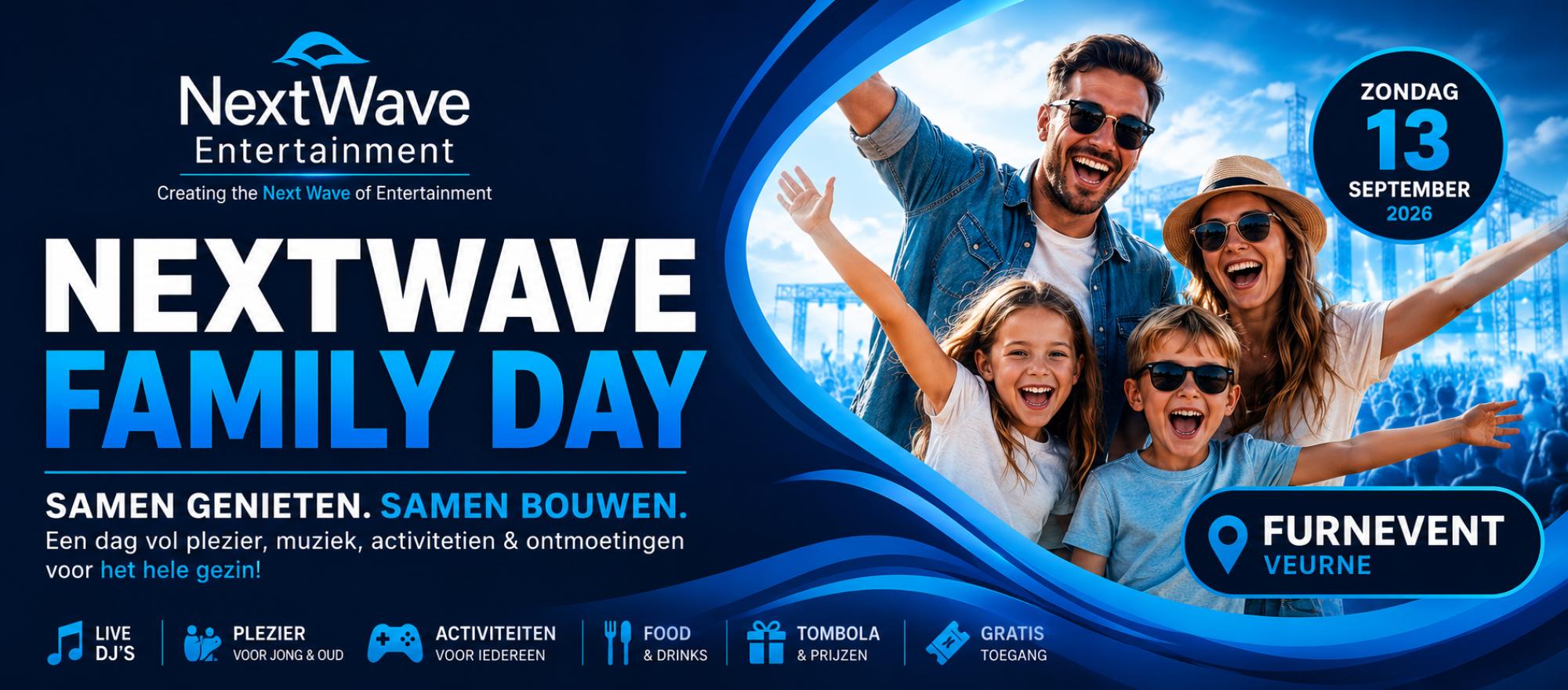NextWave Family Day banner