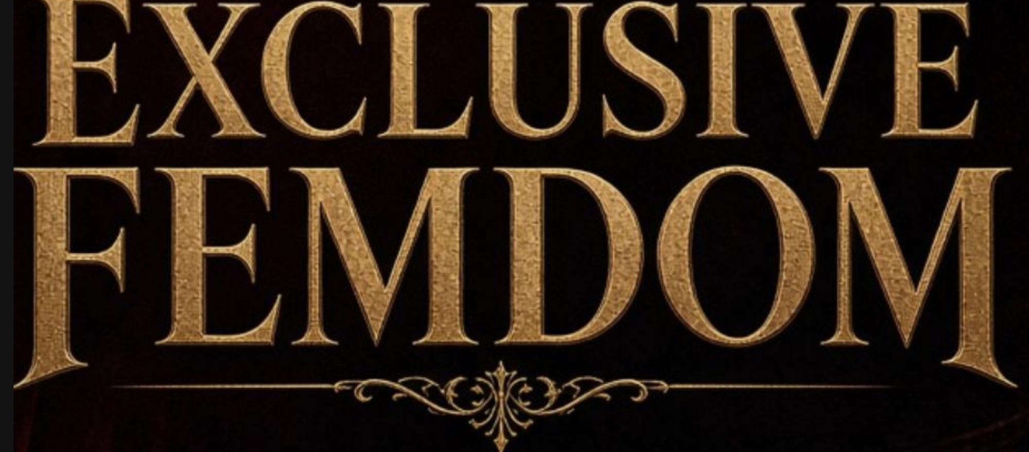 EXCLUSIVE FEMDOM 06/03/2027 MEIRKENSHOF banner