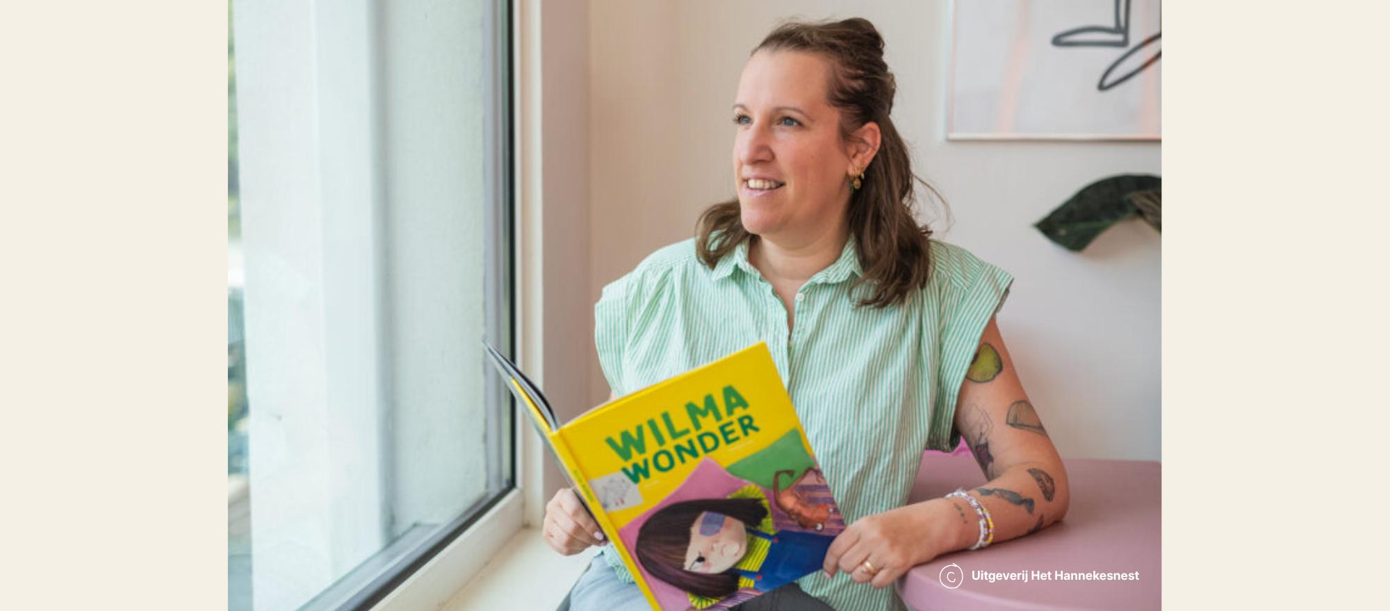 Voorleessessie Hanne Luyten: Wilma Wonder banner