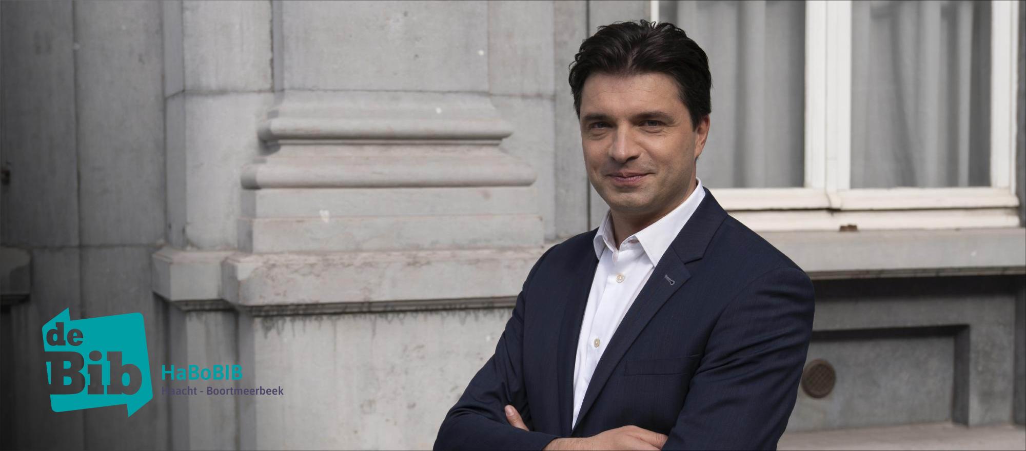 Michaël Van Droogenbroeck 'Investeren in uw leven' banner