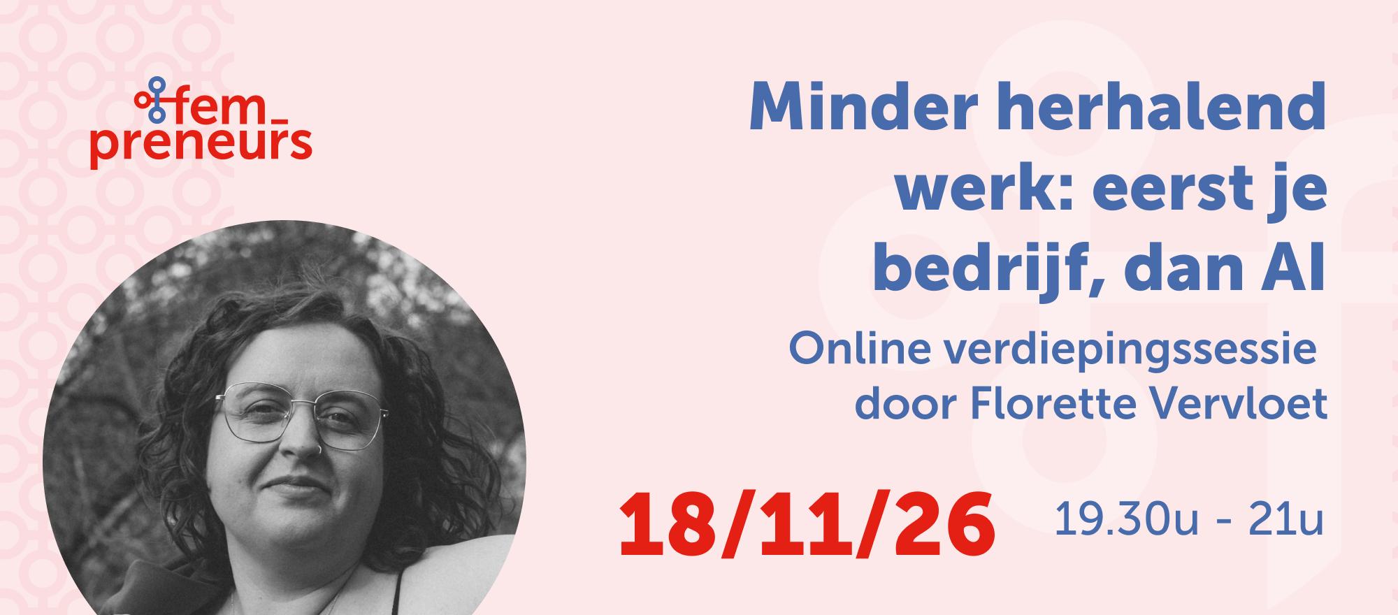 Minder herhalend werk: eerst je bedrijf, dan AI banner