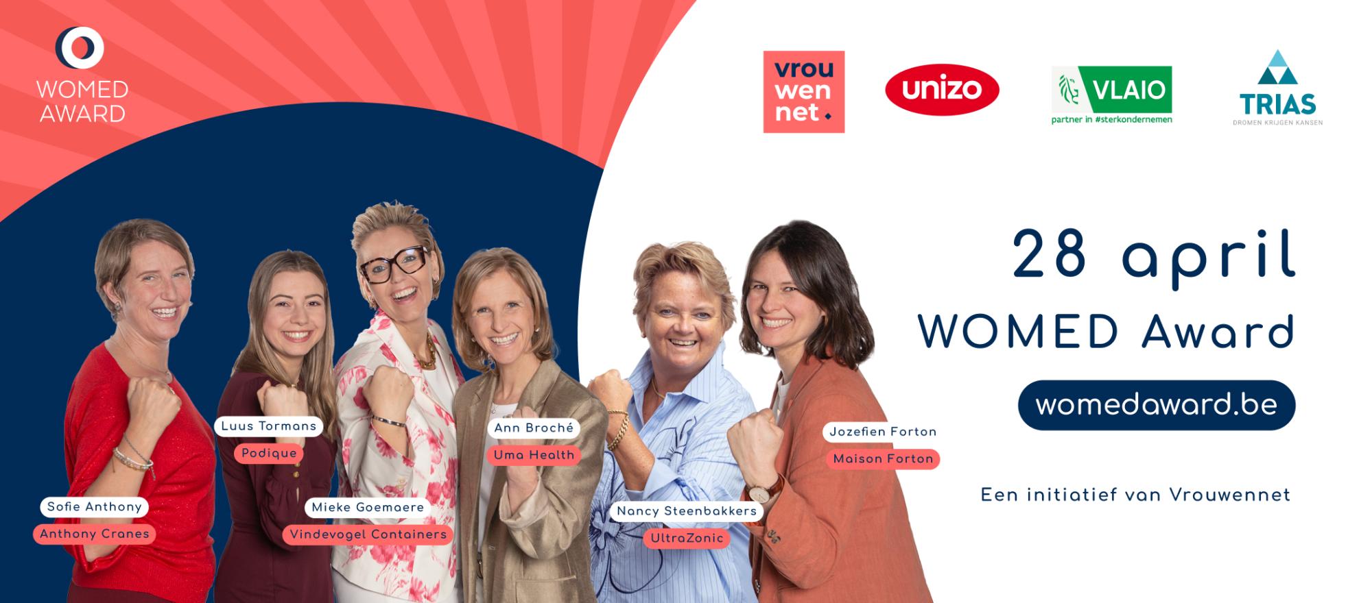 WOMED Award 2026 banner