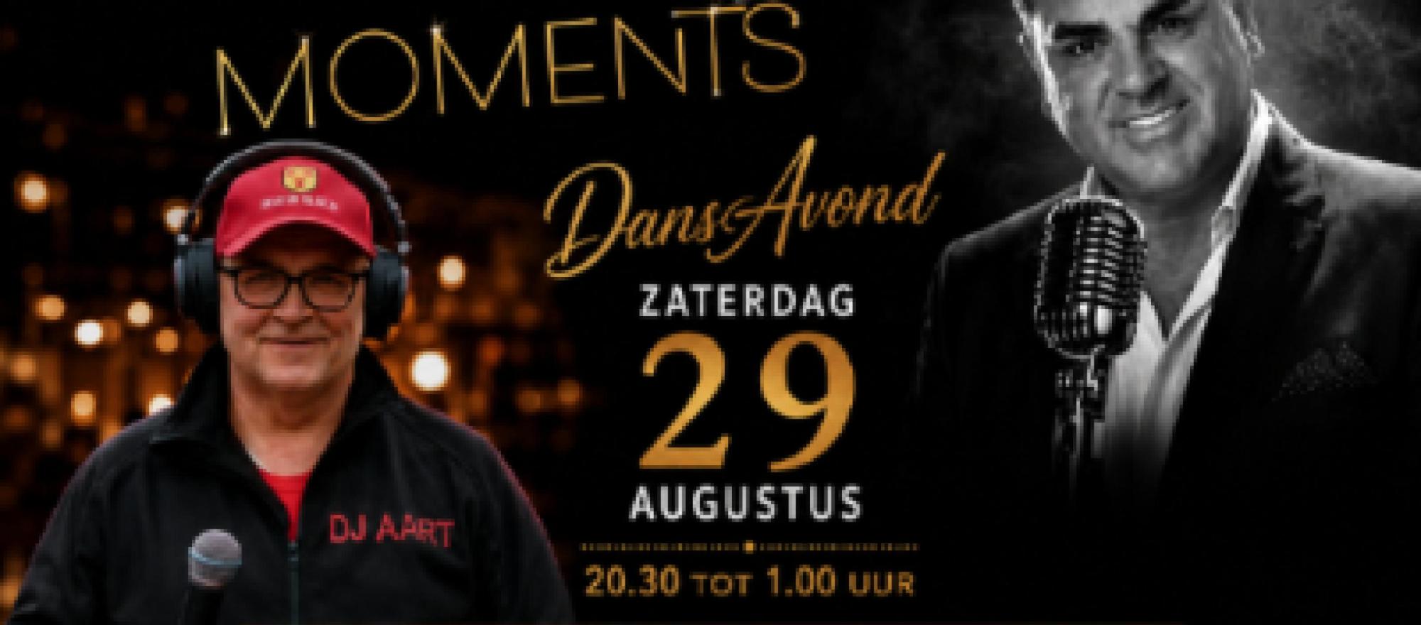 Feest en dansavond met DJ Aart en Michael Oomen banner