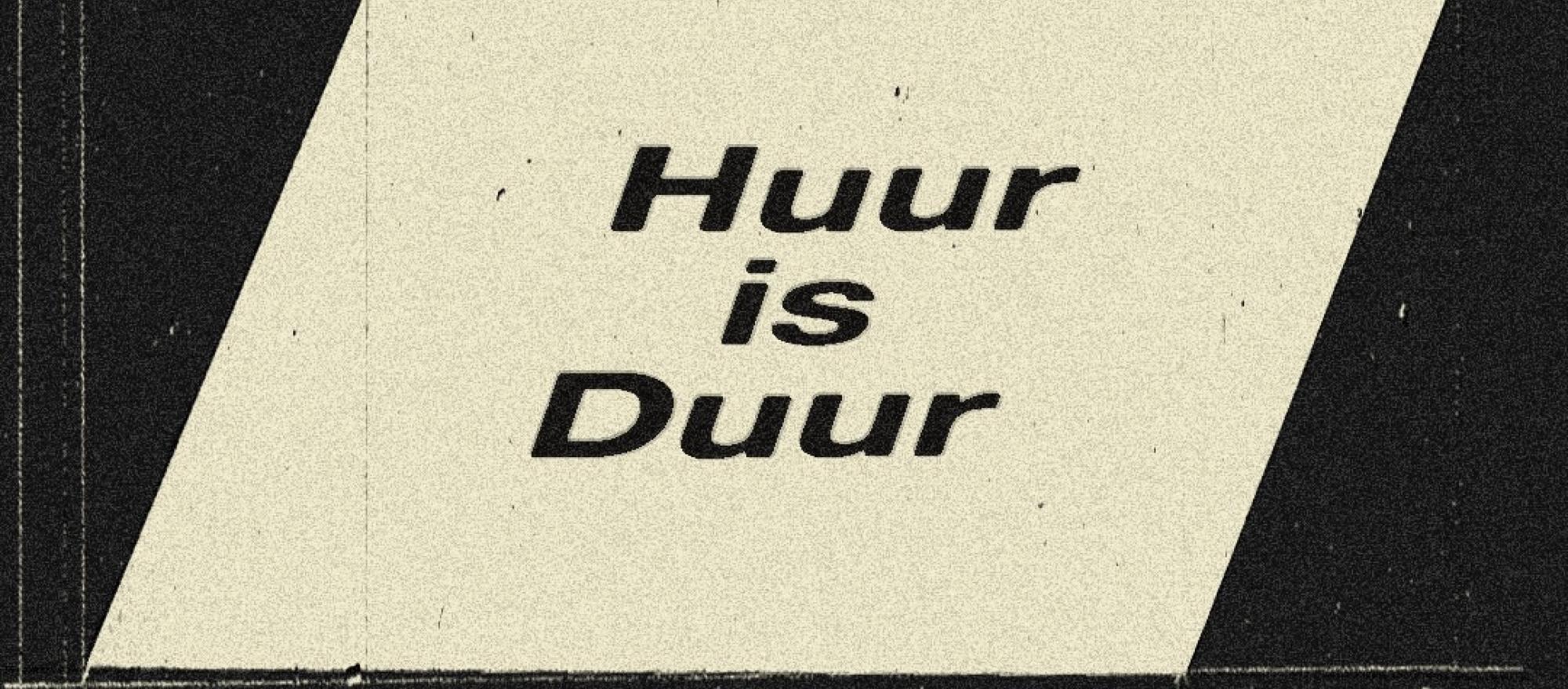 From Here To There - Huur is Duur concert banner