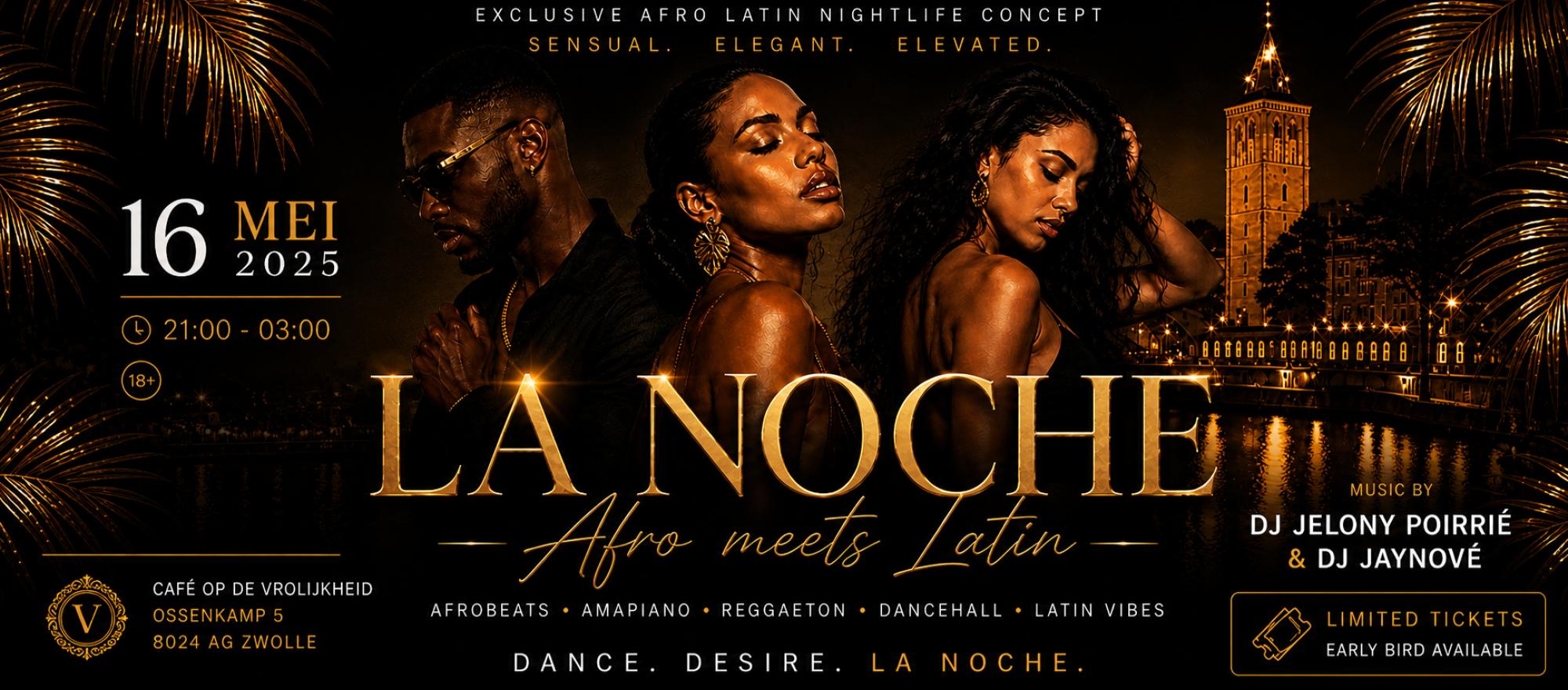 La Noche - Afro meets Latin (First Edition) banner