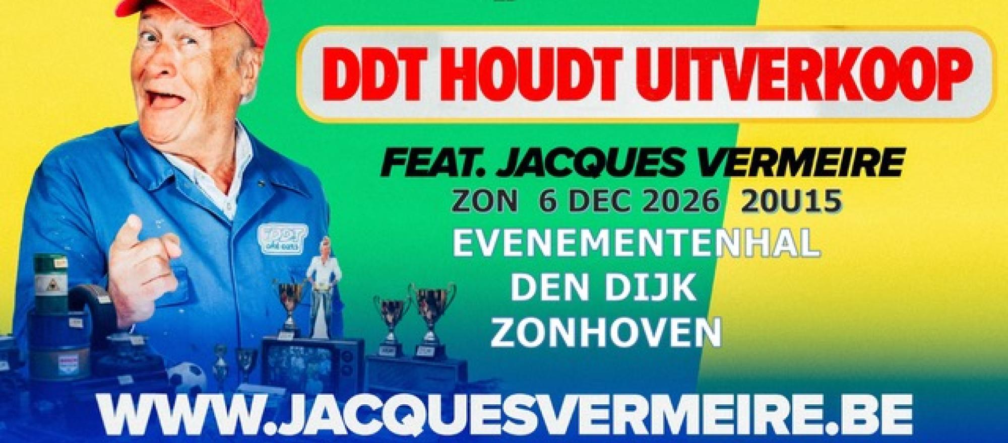 DDT houdt uitverkoop (feat. Jacques Vermeire) banner
