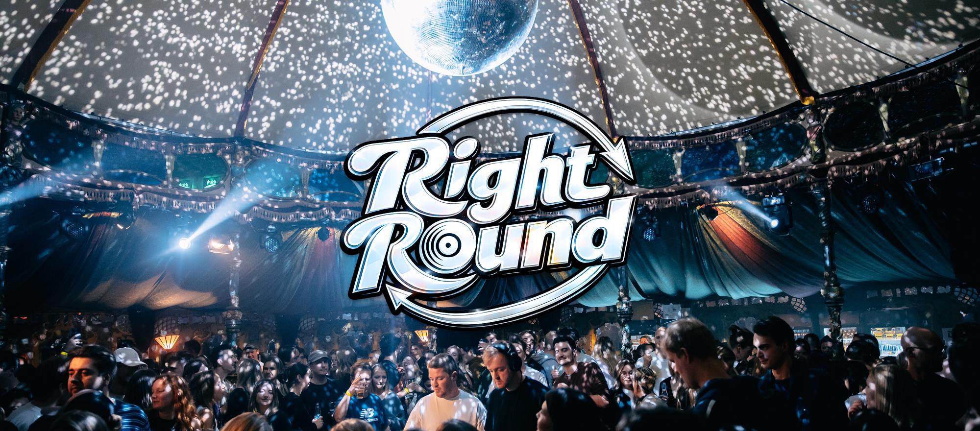 Right Round - Spiegeltent Diest banner