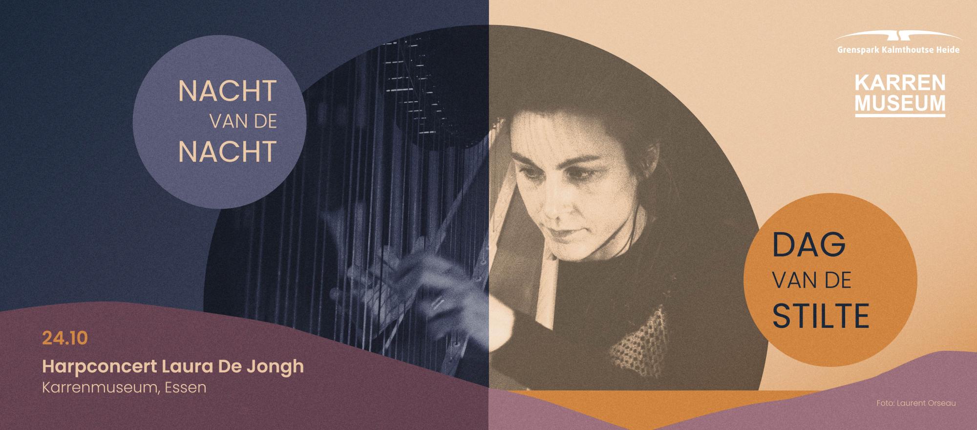 Nacht van de Nacht - Harpconcert Laura De Jongh banner