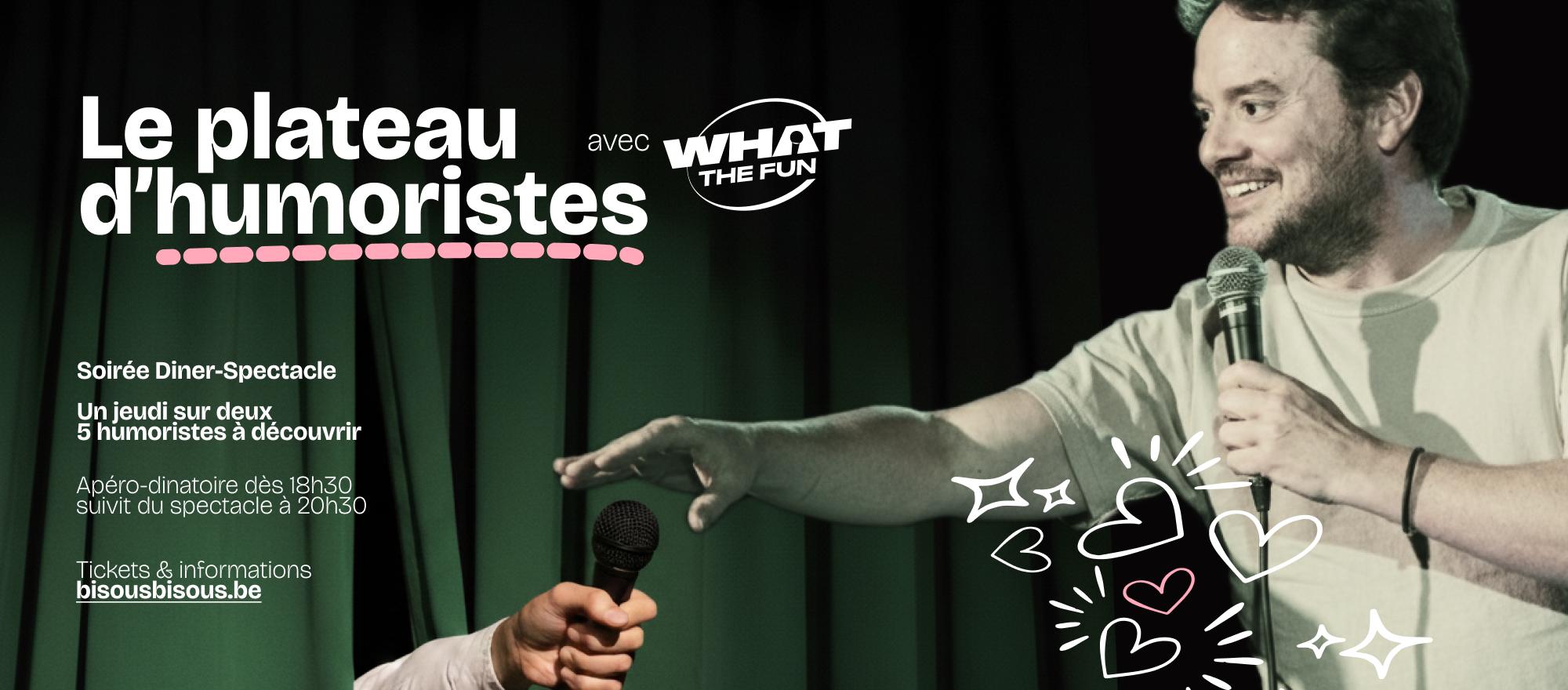 Plateau d'humoristes - StandUp Session banner