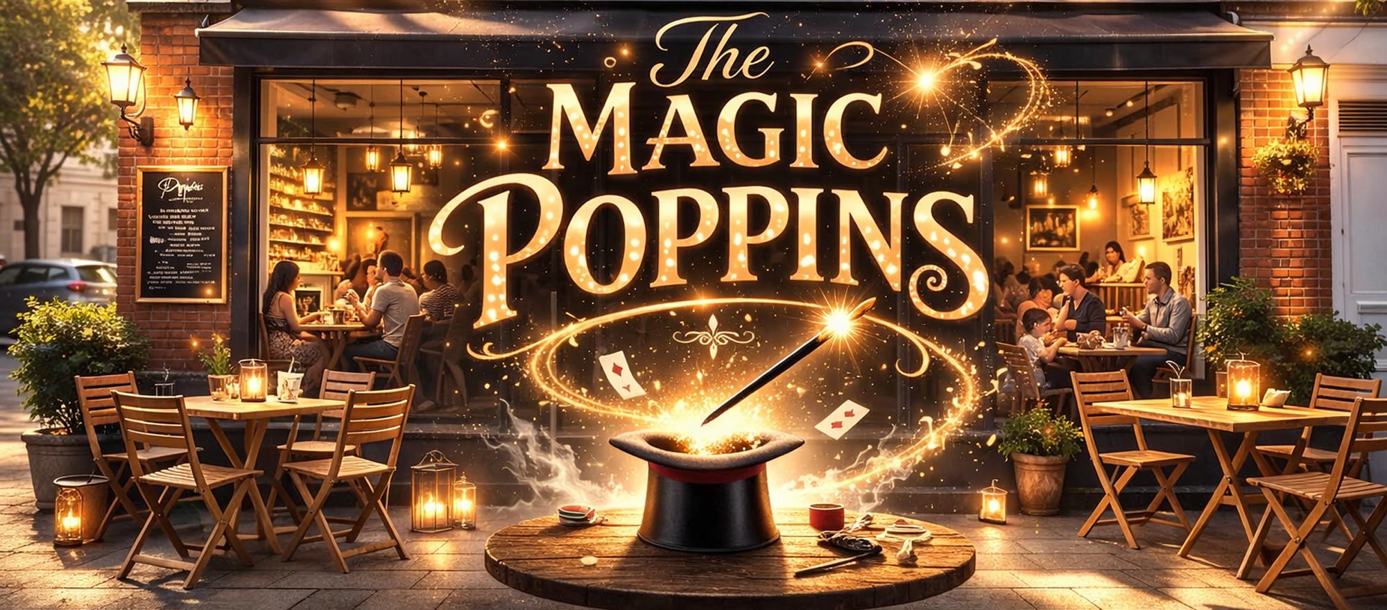The Magic Poppins banner