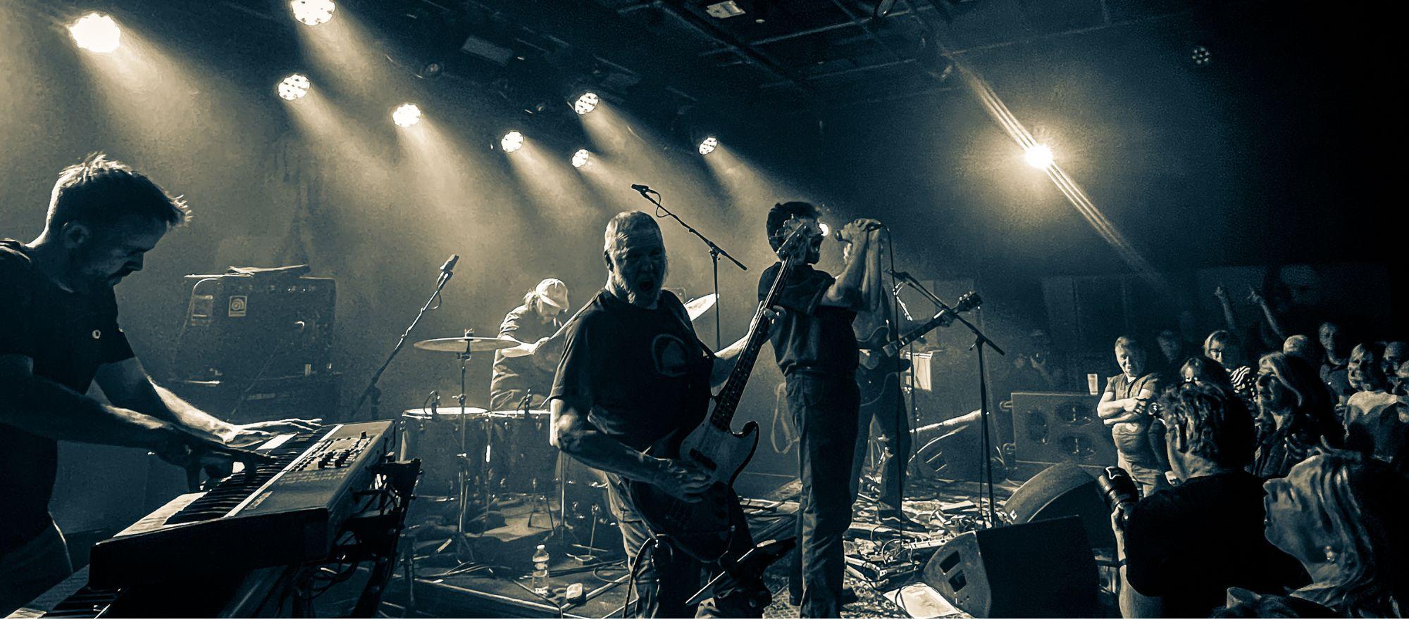 The Father, the Son and the Holy Simon Live banner
