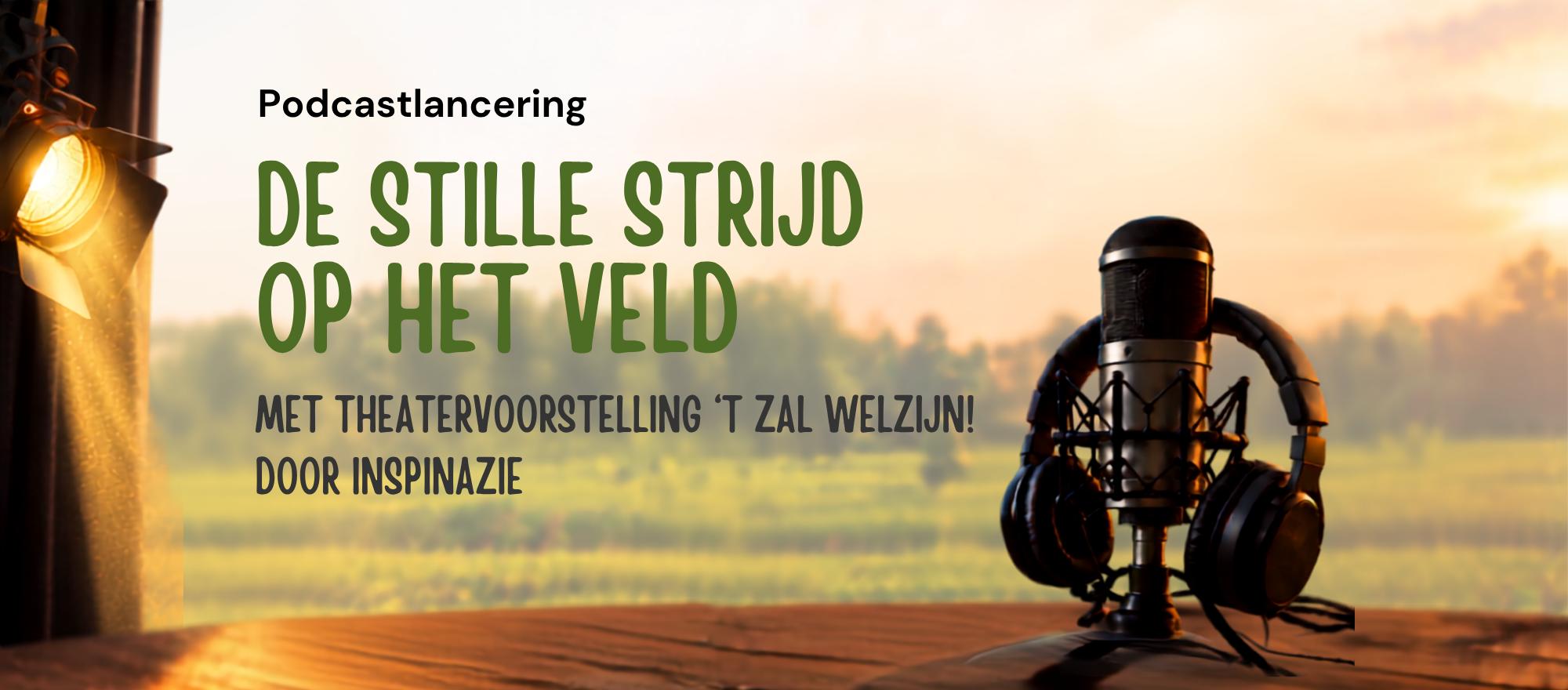 Podcastlancering De Stille Strijd op het Veld banner