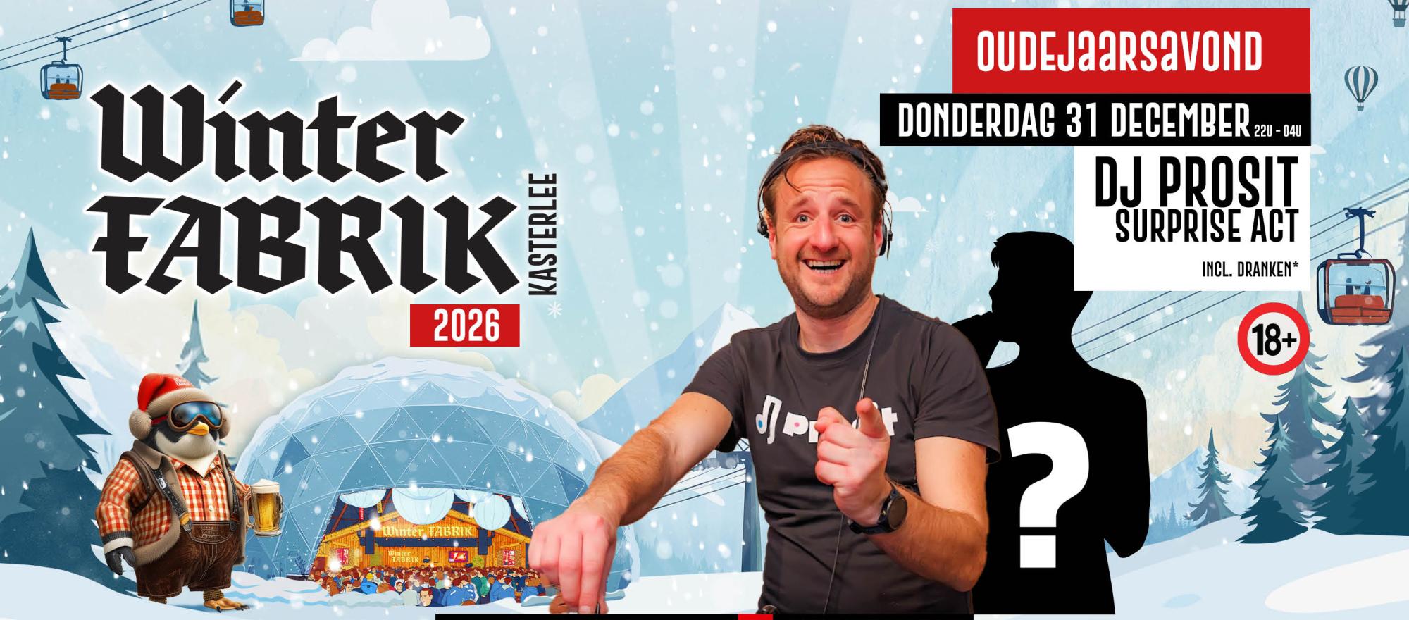 Oudjaar in de Winterfabrik banner