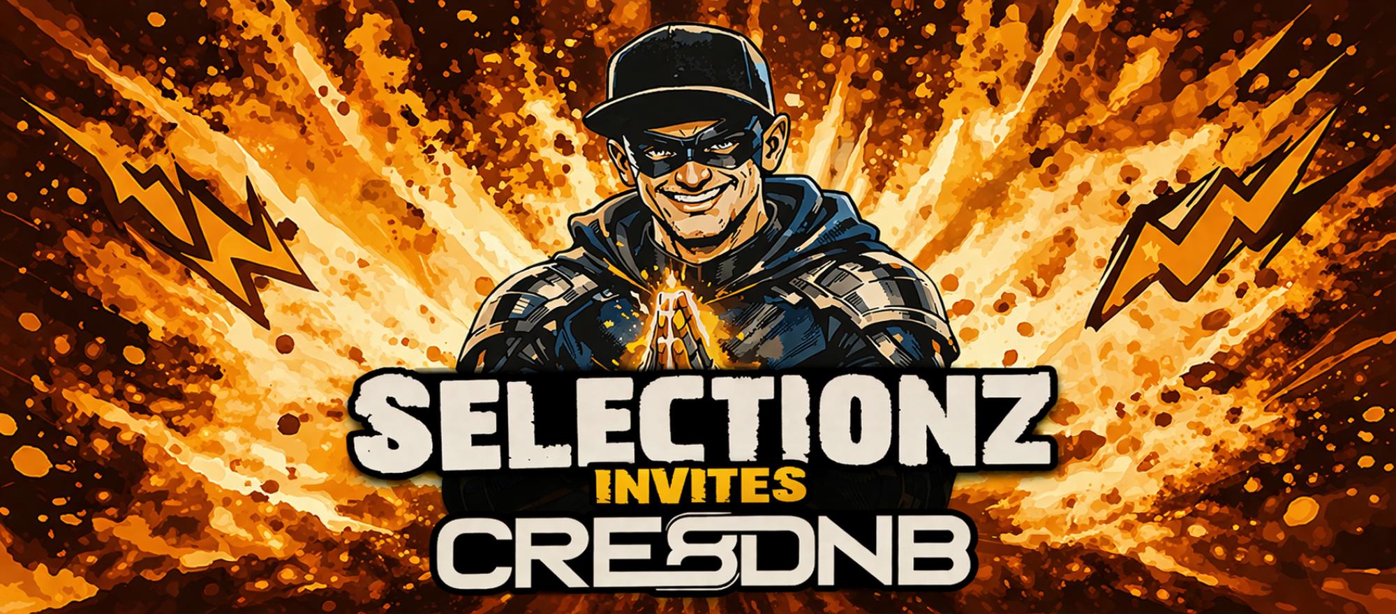 SELECTIONZ invites CRE8DNB banner