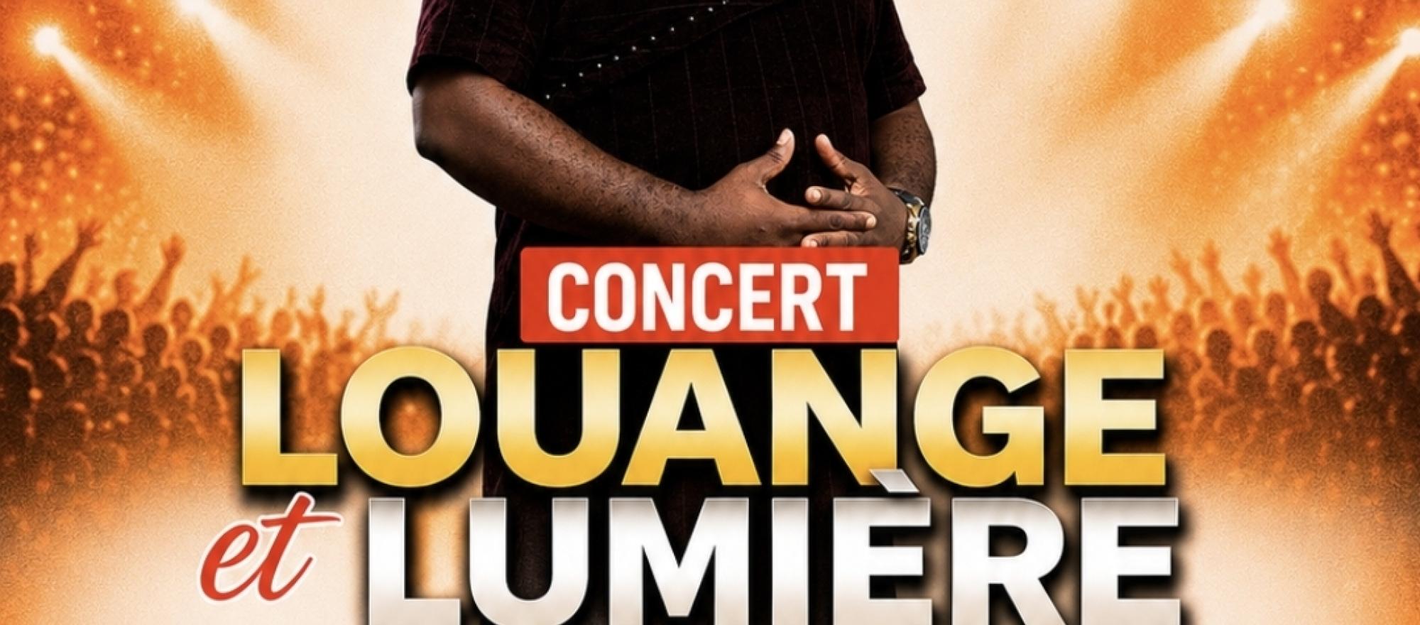 Concert live louange et lumière banner