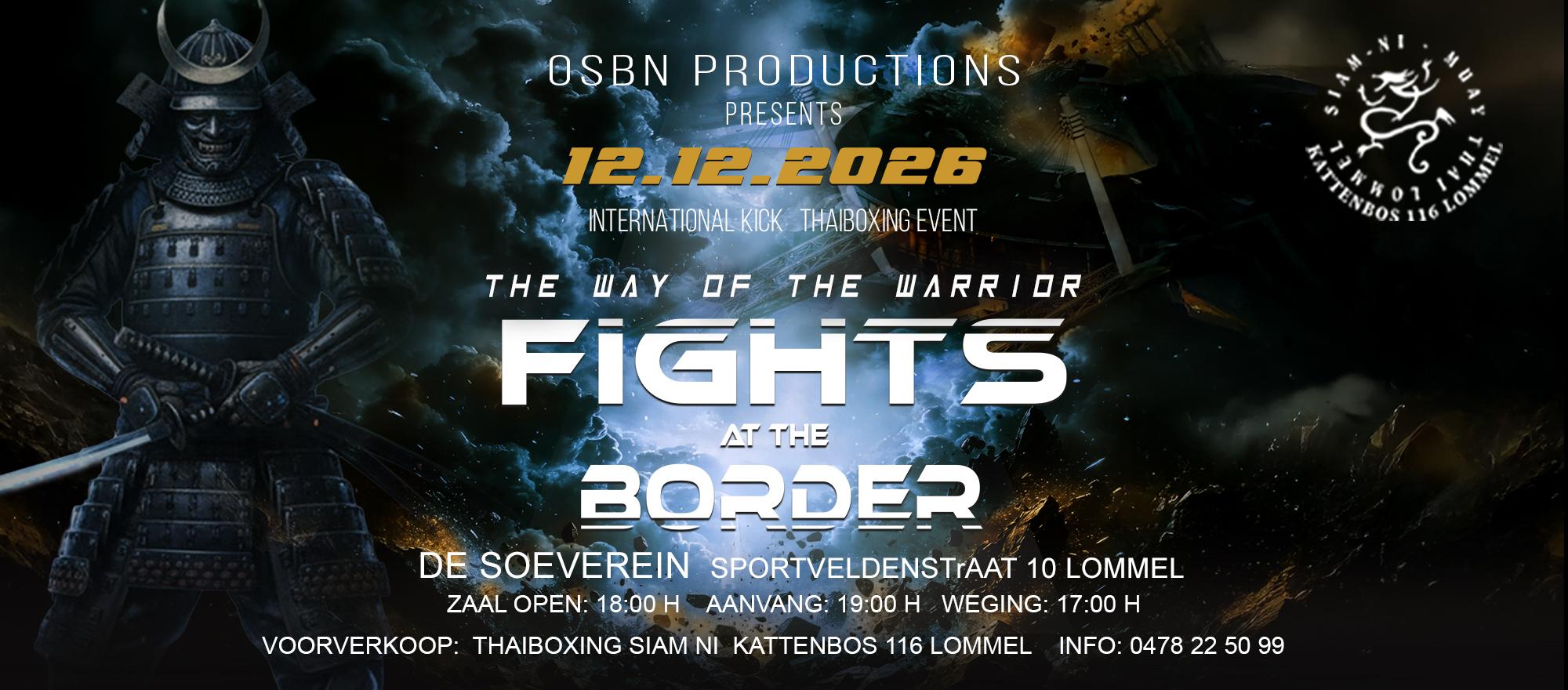 Fights at the Border banner