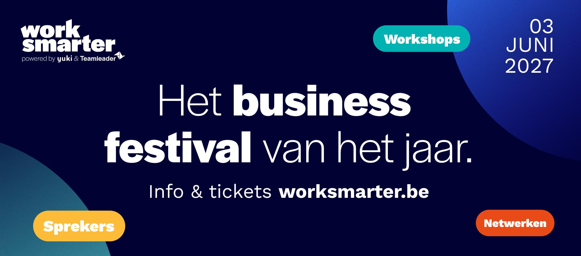 Work smarter 2027 banner