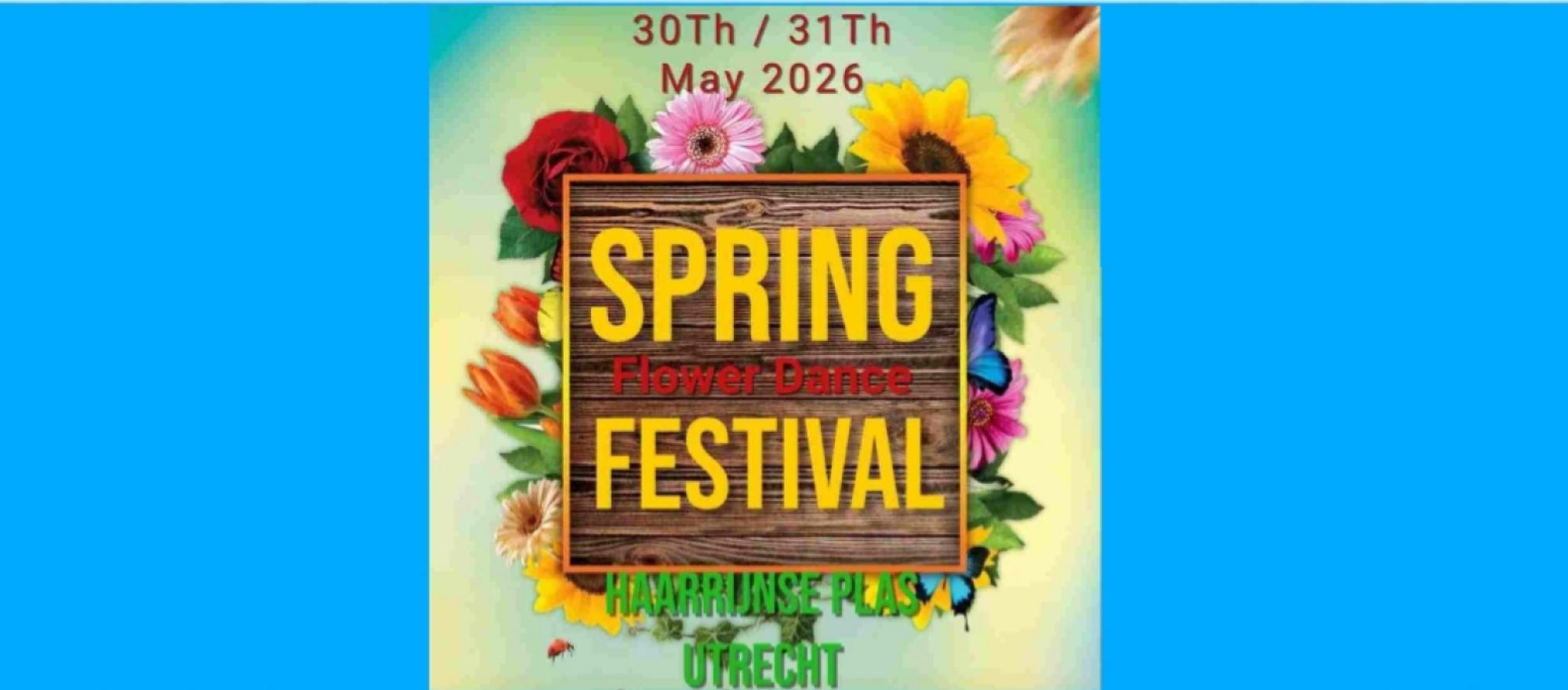 Springflower Dance Festival banner