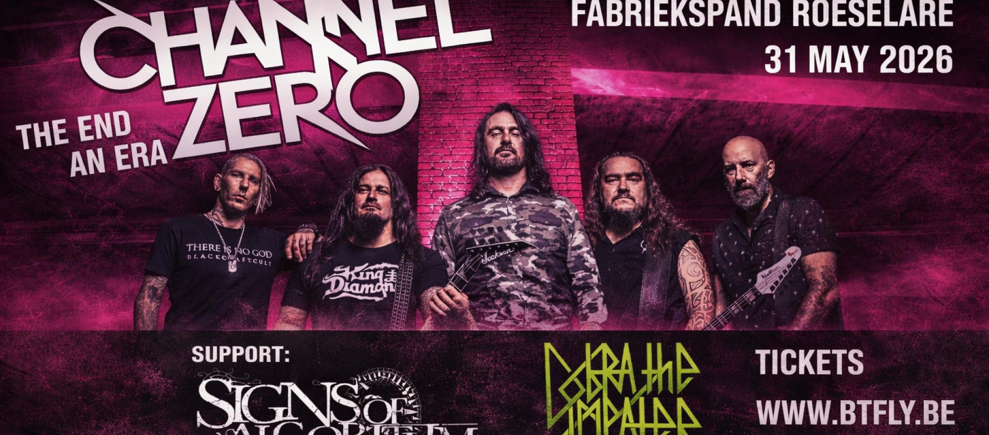 Channel Zero: End of an Era @ Fabriekspand banner