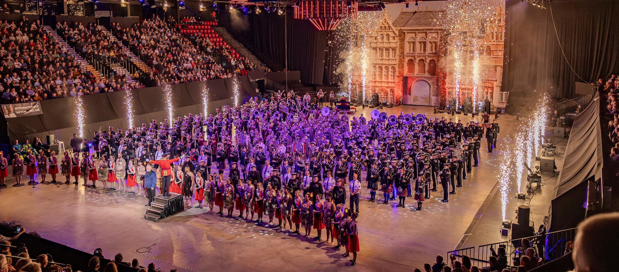 Internationale Taptoe België Oostende banner