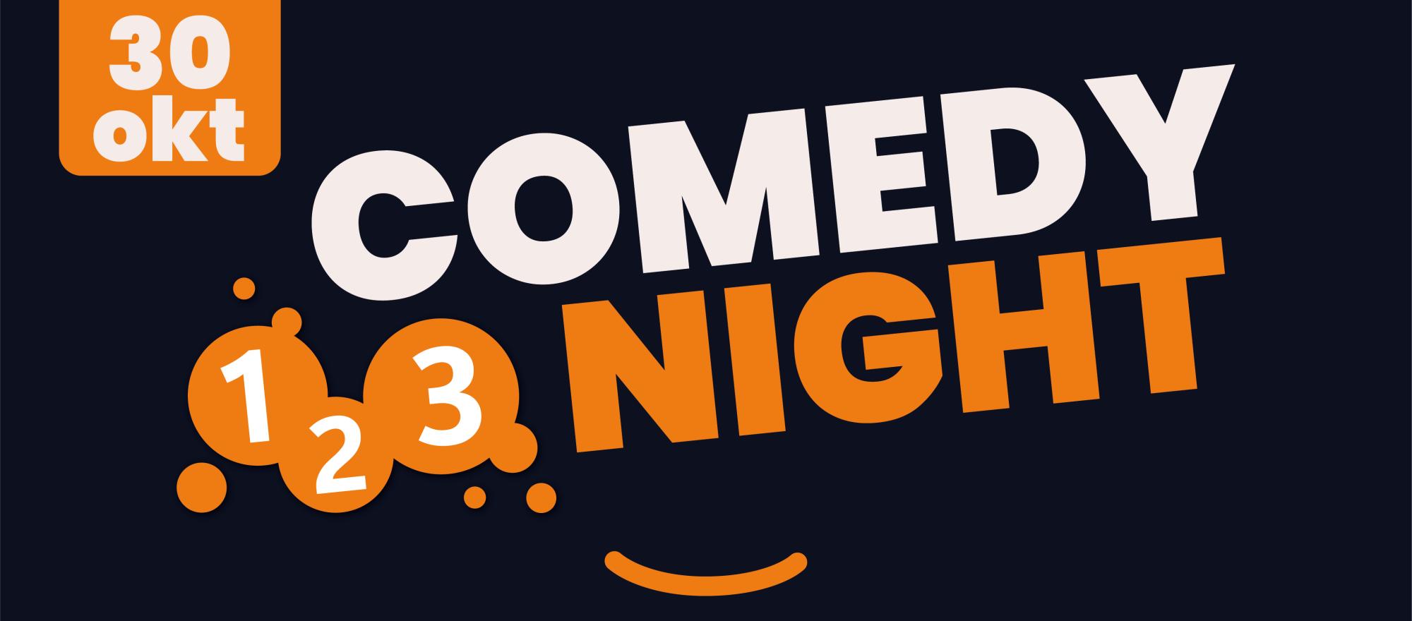 123 Comedy Night met Joost Van Hyfte banner