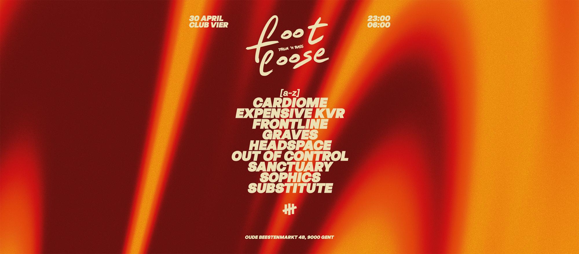 Footloose - Club Vier banner