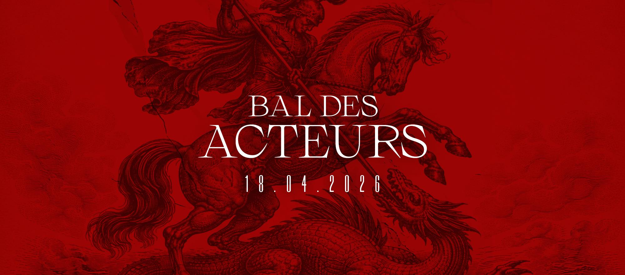 Bal des acteurs 2026 banner