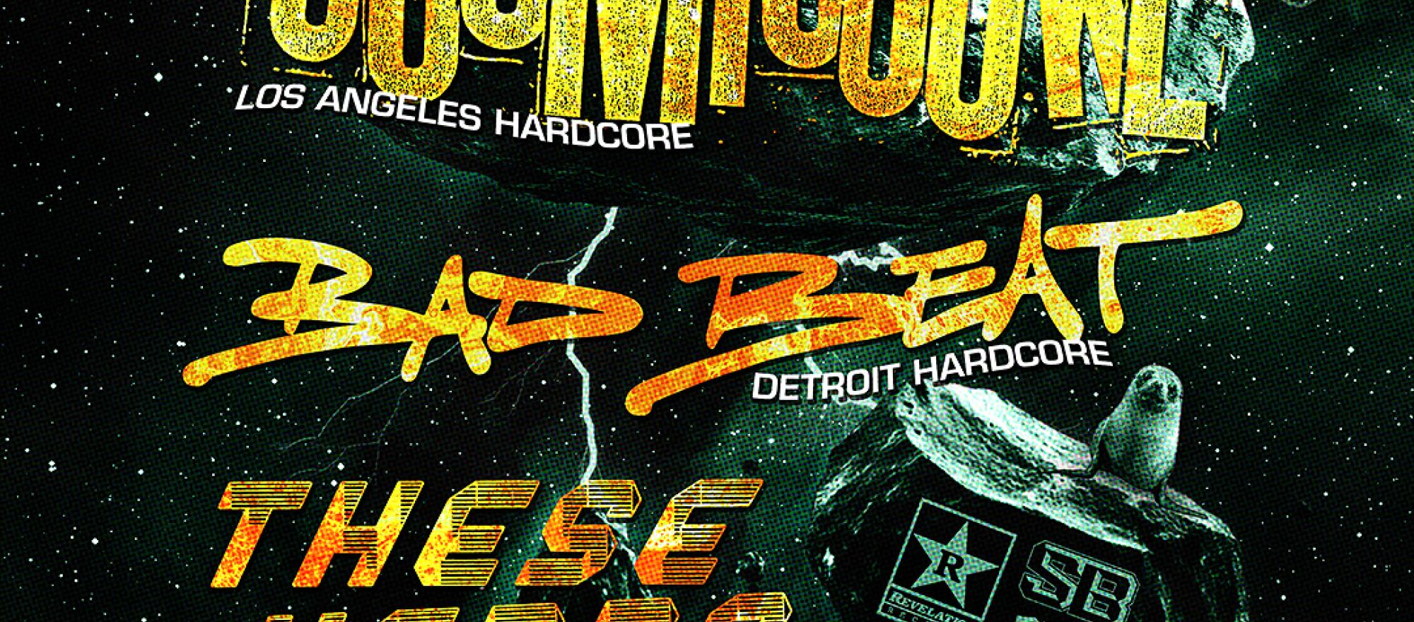 COSMIC JOKE + BAD BEAT + THESE HANDS + BACK2BACK banner