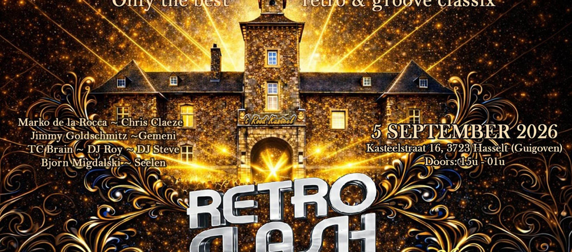 Retro clash outdoor 2026 banner