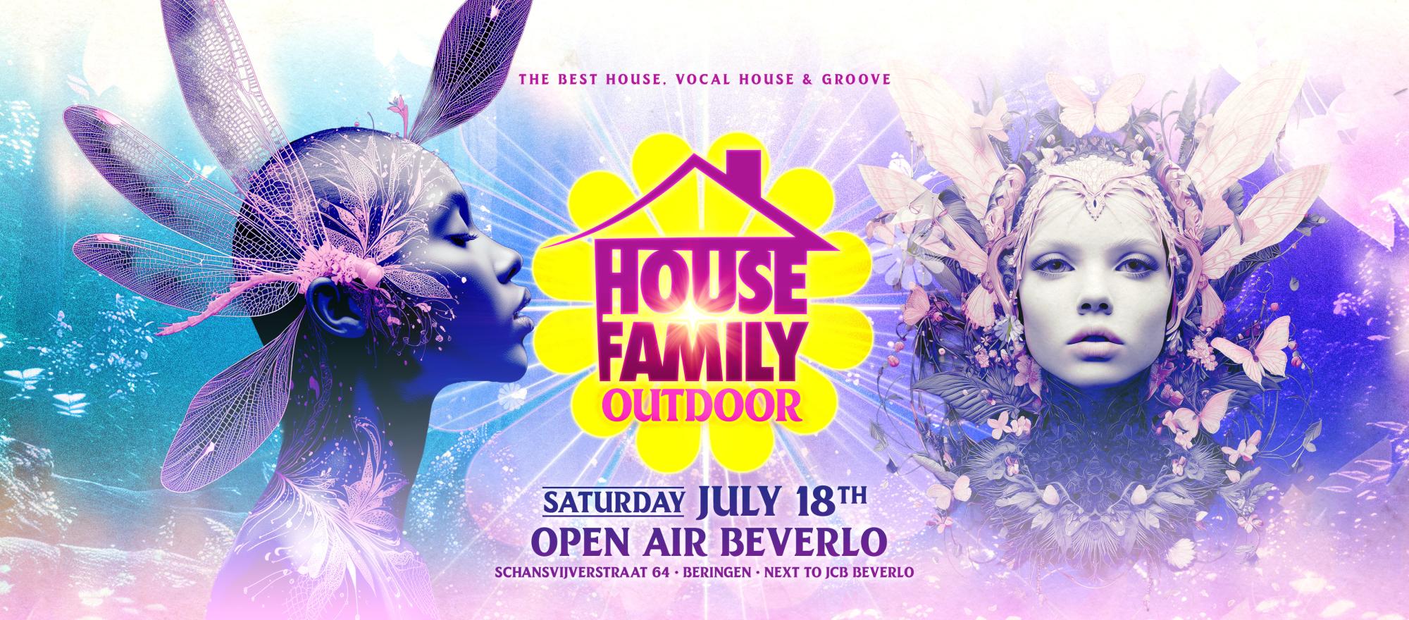 House Family Outdoor banner